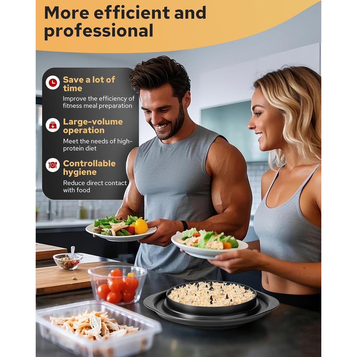 Desmenuzador de Pollo AveFare CHS001 Antideslizante 0.4 kg