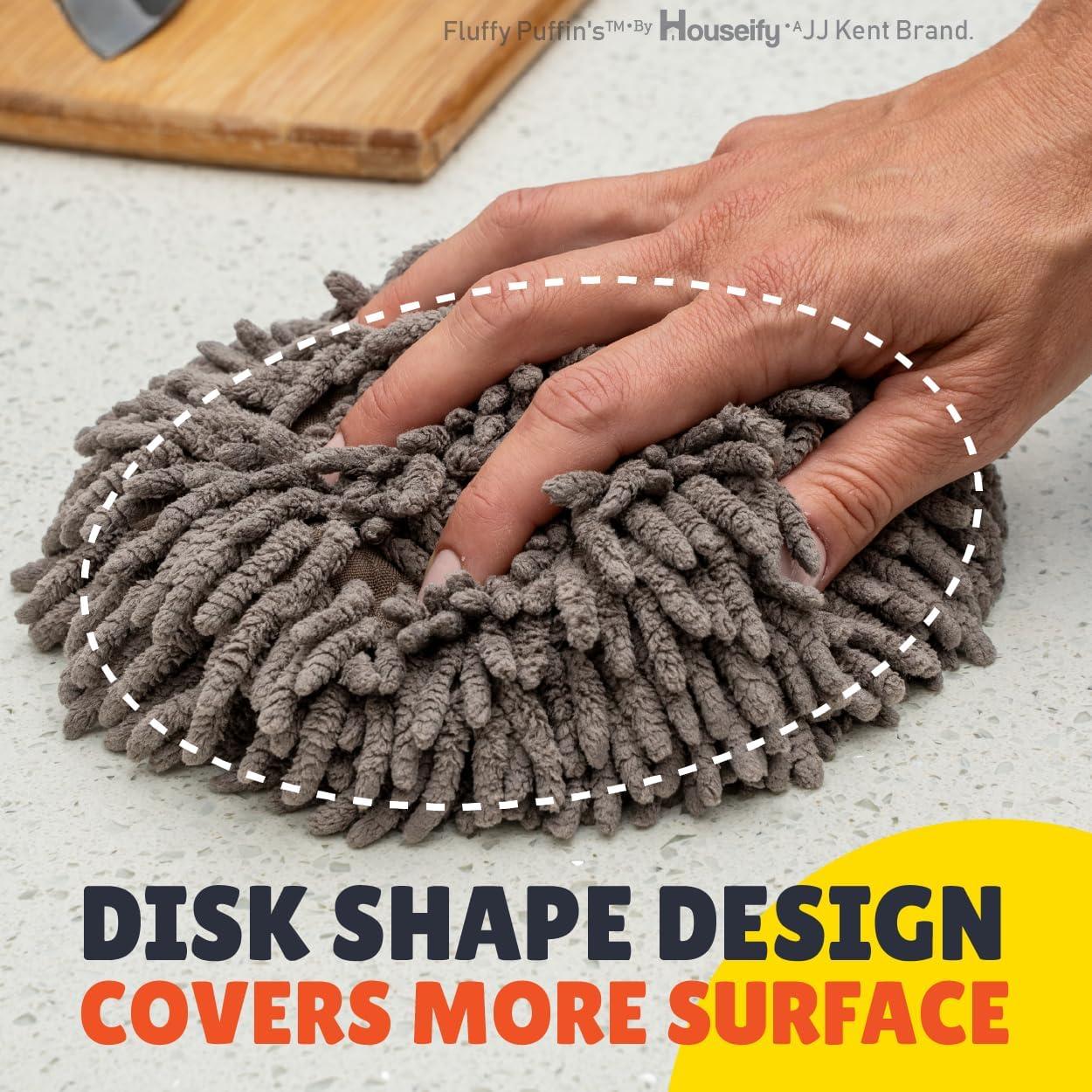 Toallas de Mano JJ KENT Fluffy Puffins - Juego de 3 Microfibra