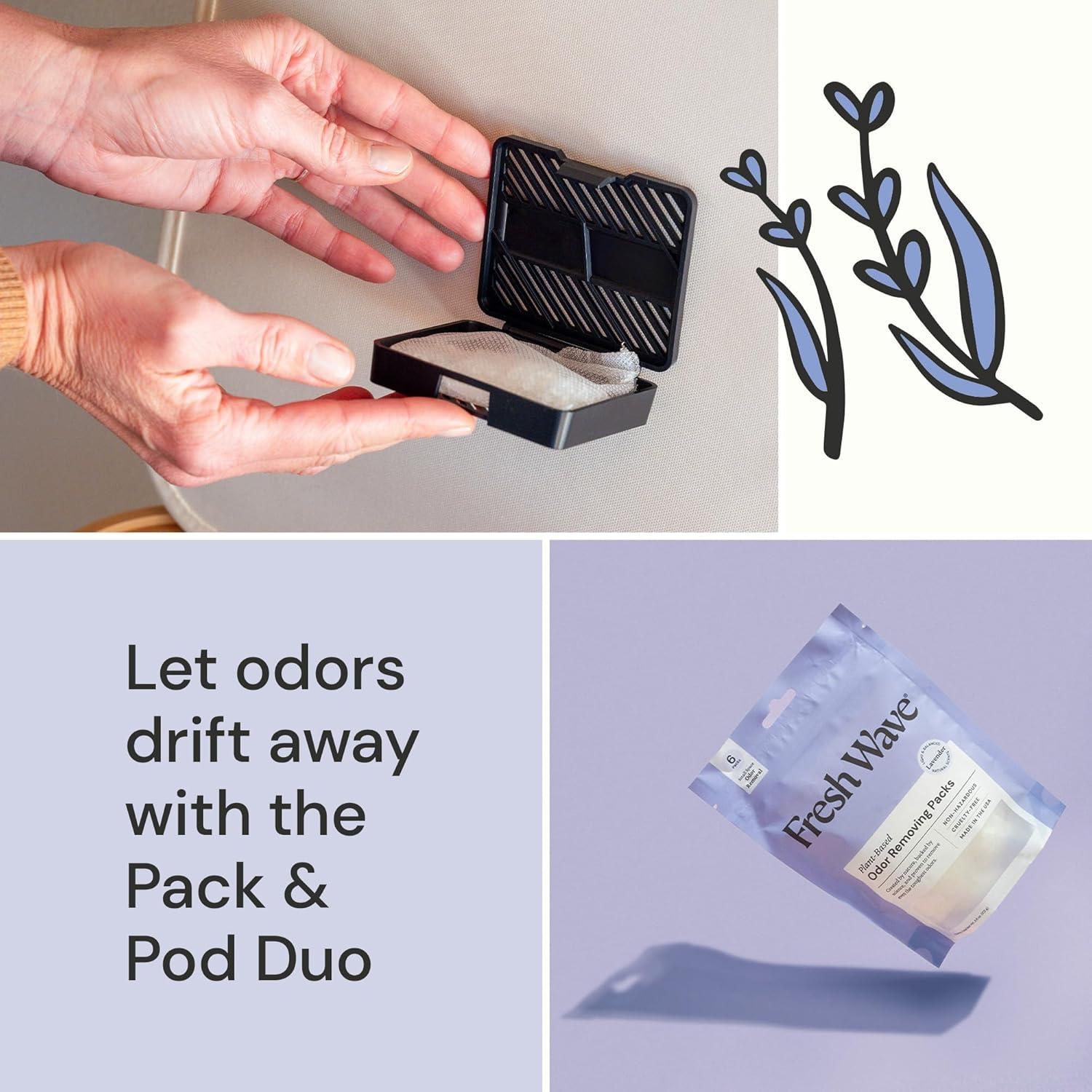 Eliminadores de Olores Fresh Wave Lavanda - Bolsa de 6 Unidades