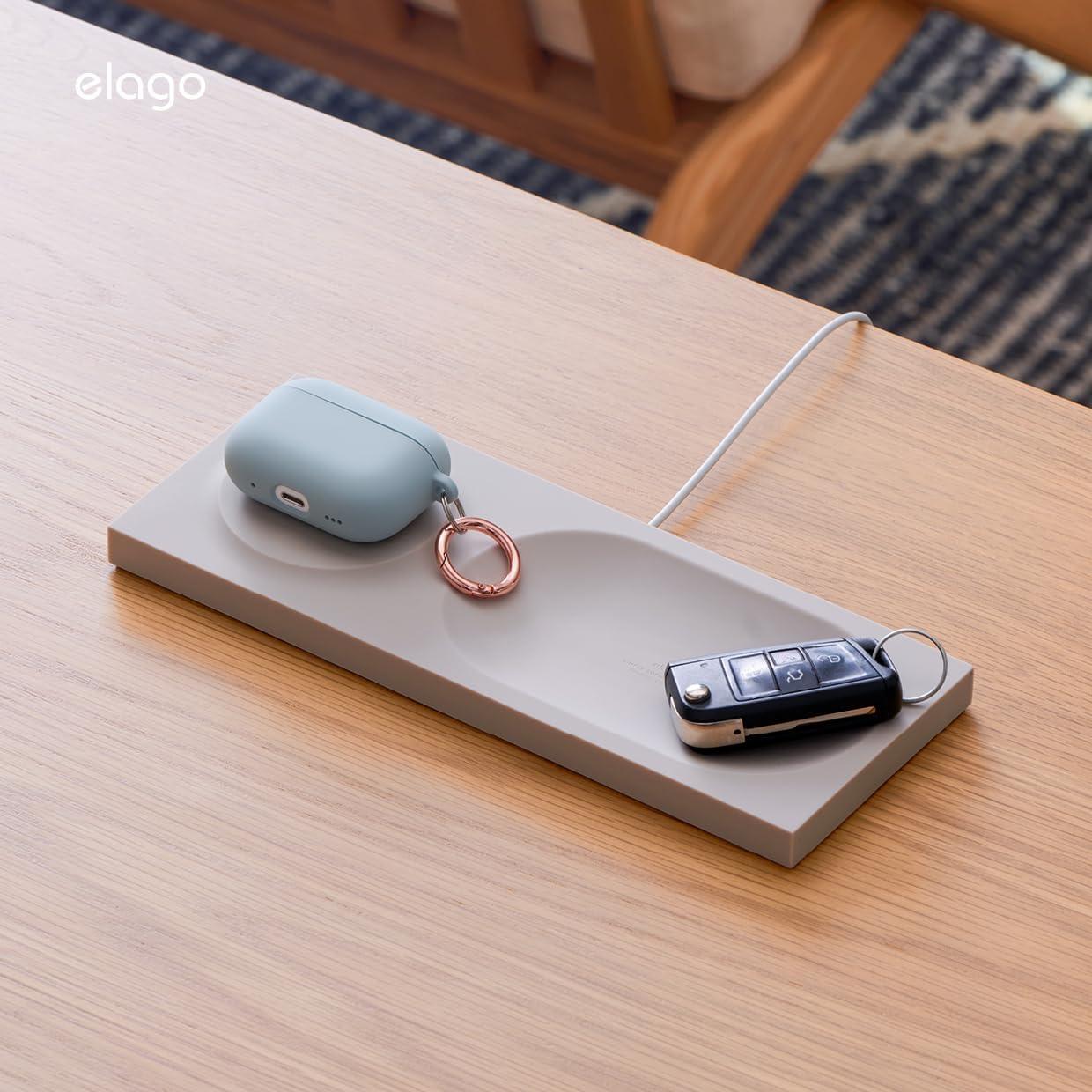 Bandeja de Carga Inalámbrica elago para iPhone y AirPods - Negro