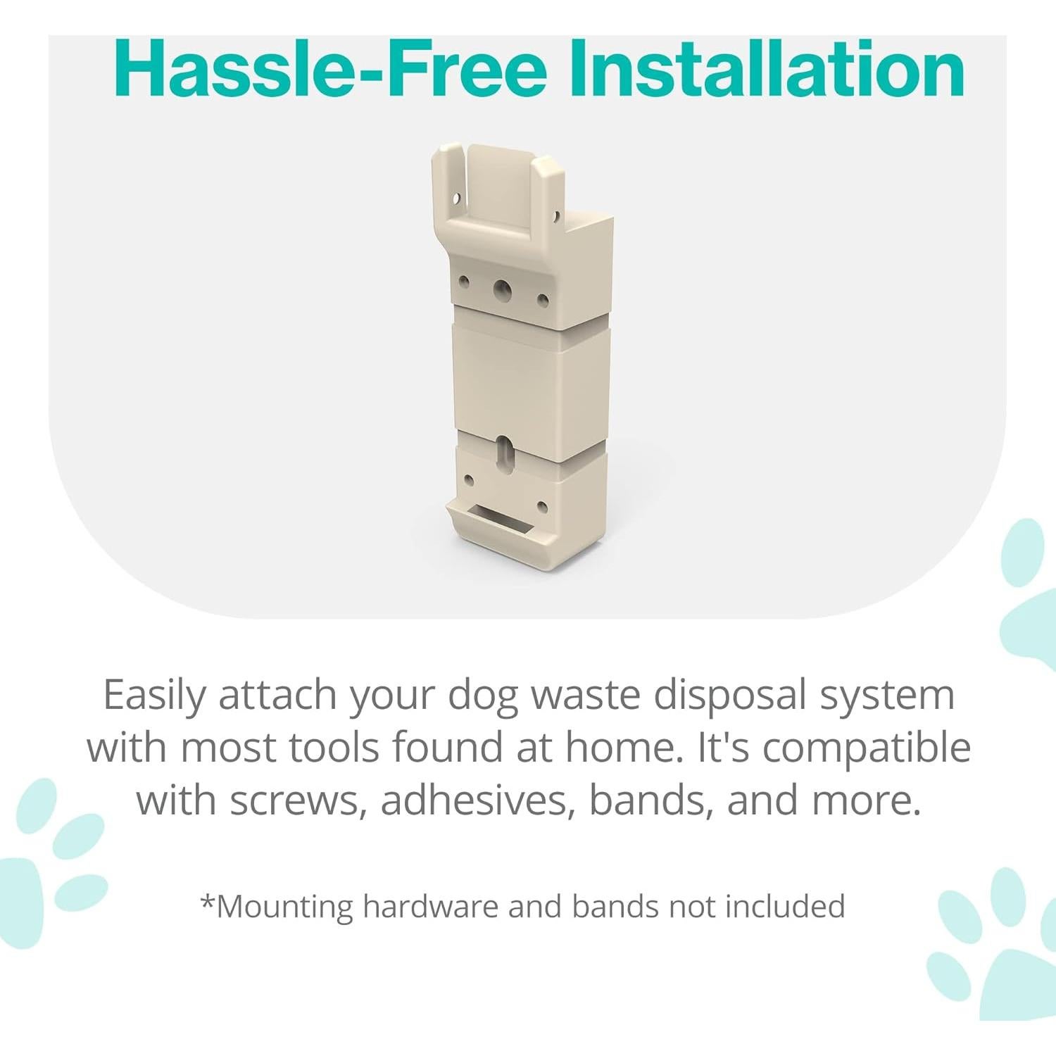 Soporte de Montaje PawPail para Desechos de Mascotas