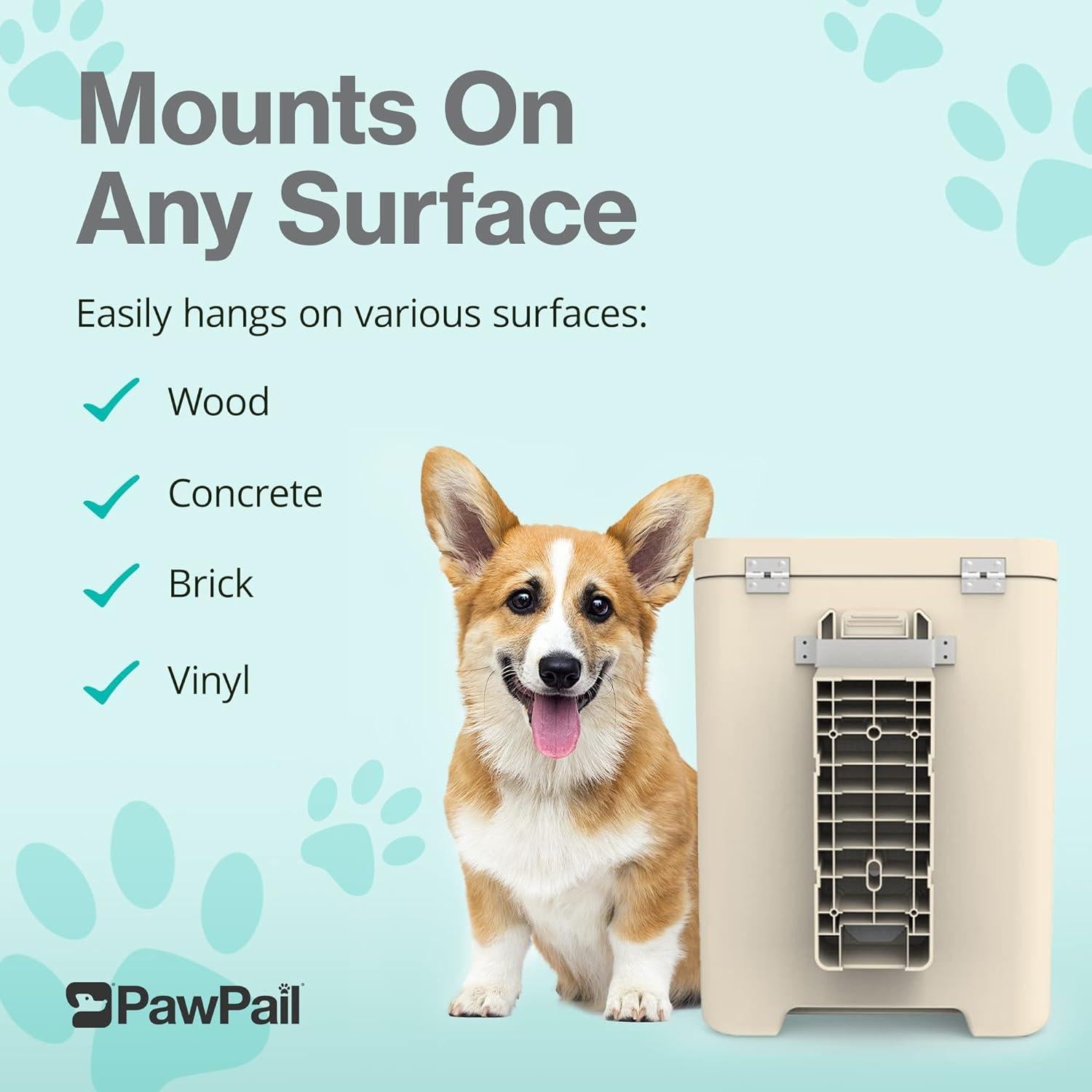 Soporte de Montaje PawPail para Desechos de Mascotas