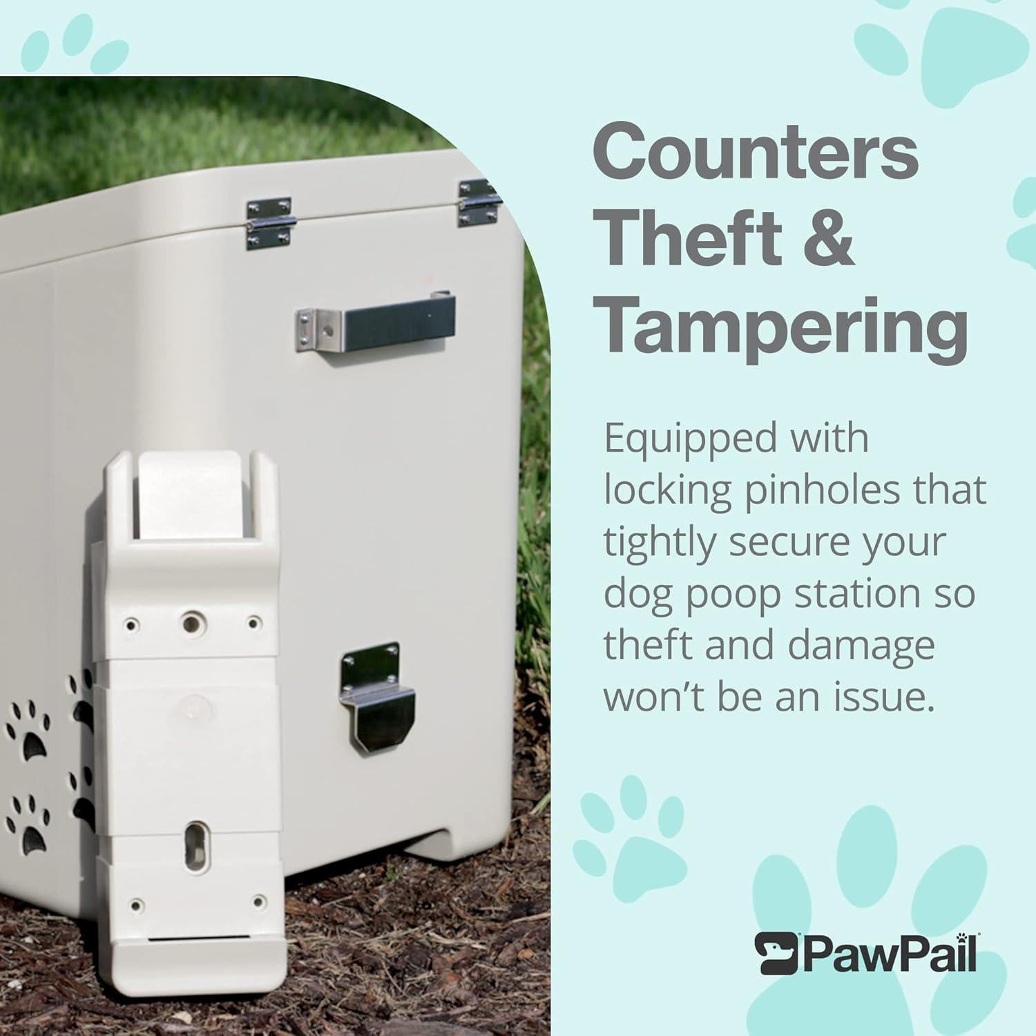 Soporte de Montaje PawPail para Desechos de Mascotas