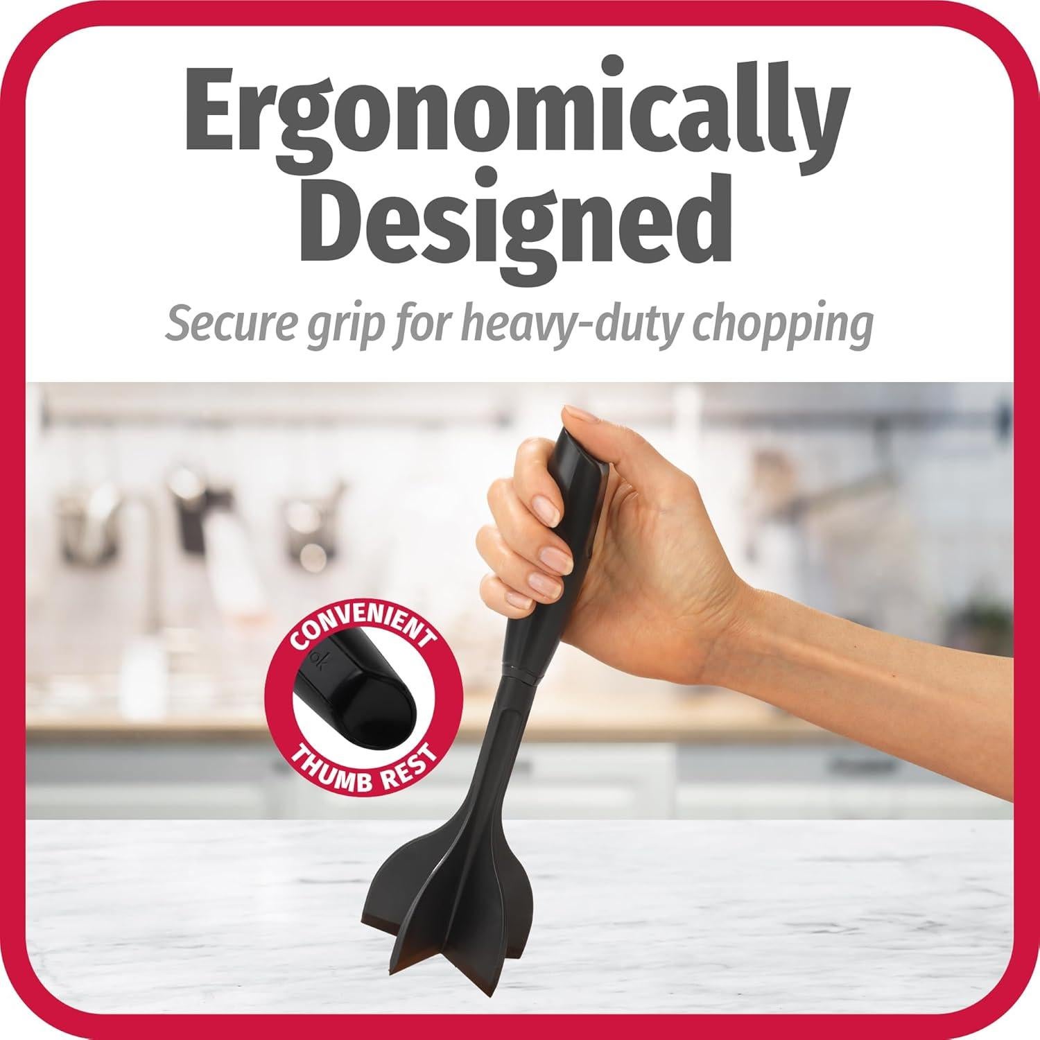 Picadores de Carne GoodCook, Juego de 2, 5 Cuchillas, Nylon