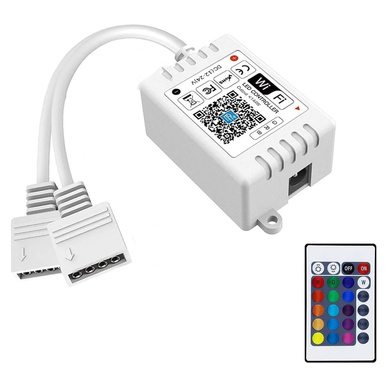 Controlador LED RGB WiFi iNextStation 2 Salidas 24V