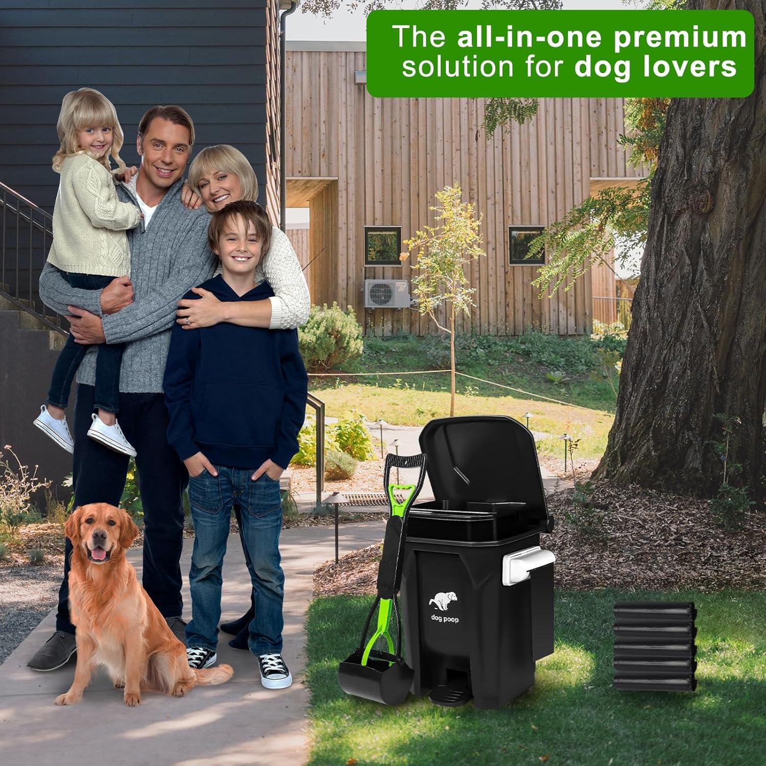 Cubículo de Basura Uppcasir 20L con Recogedor Plegable