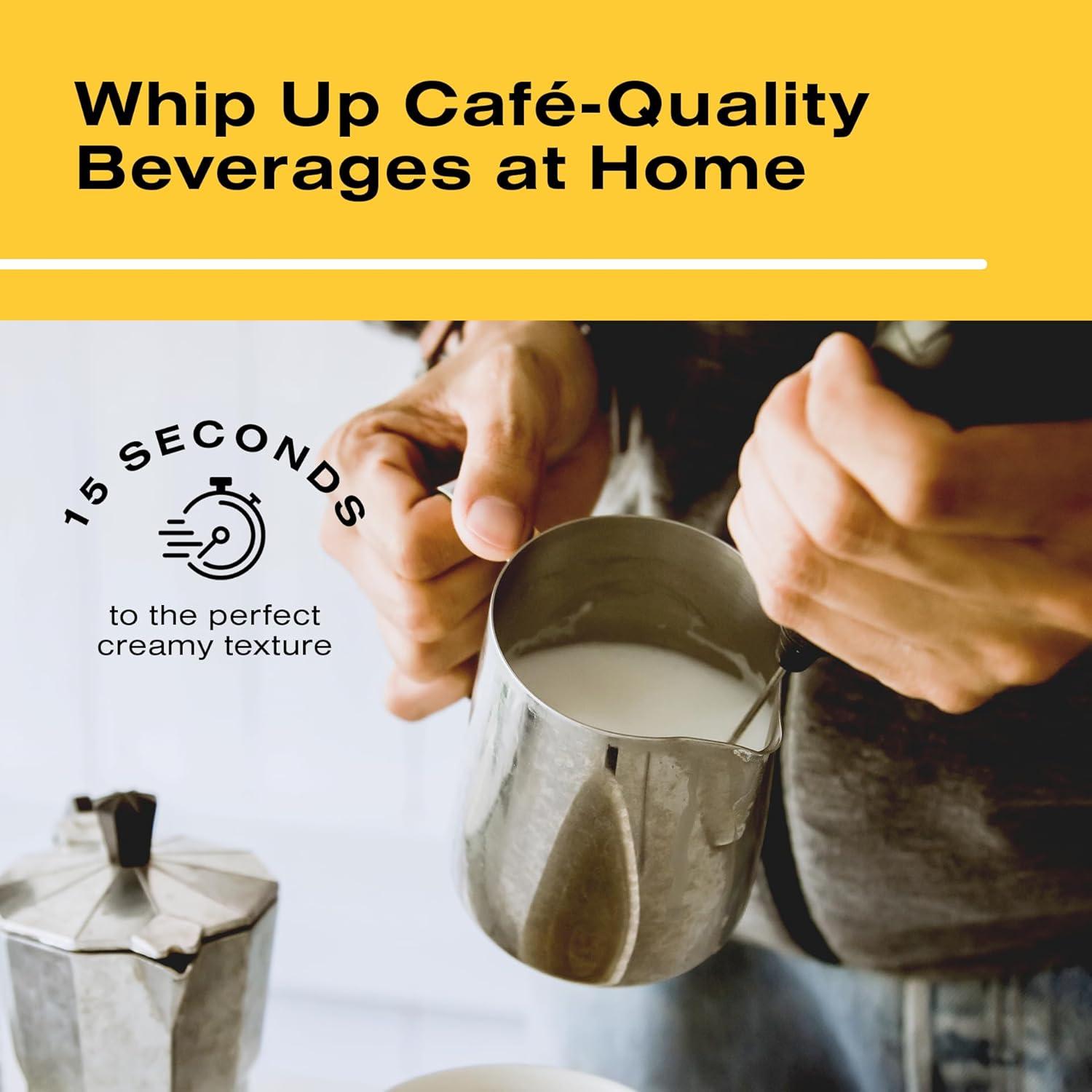 Espumador de Leche Bean Envy Eléctrico Rojo 0.24L