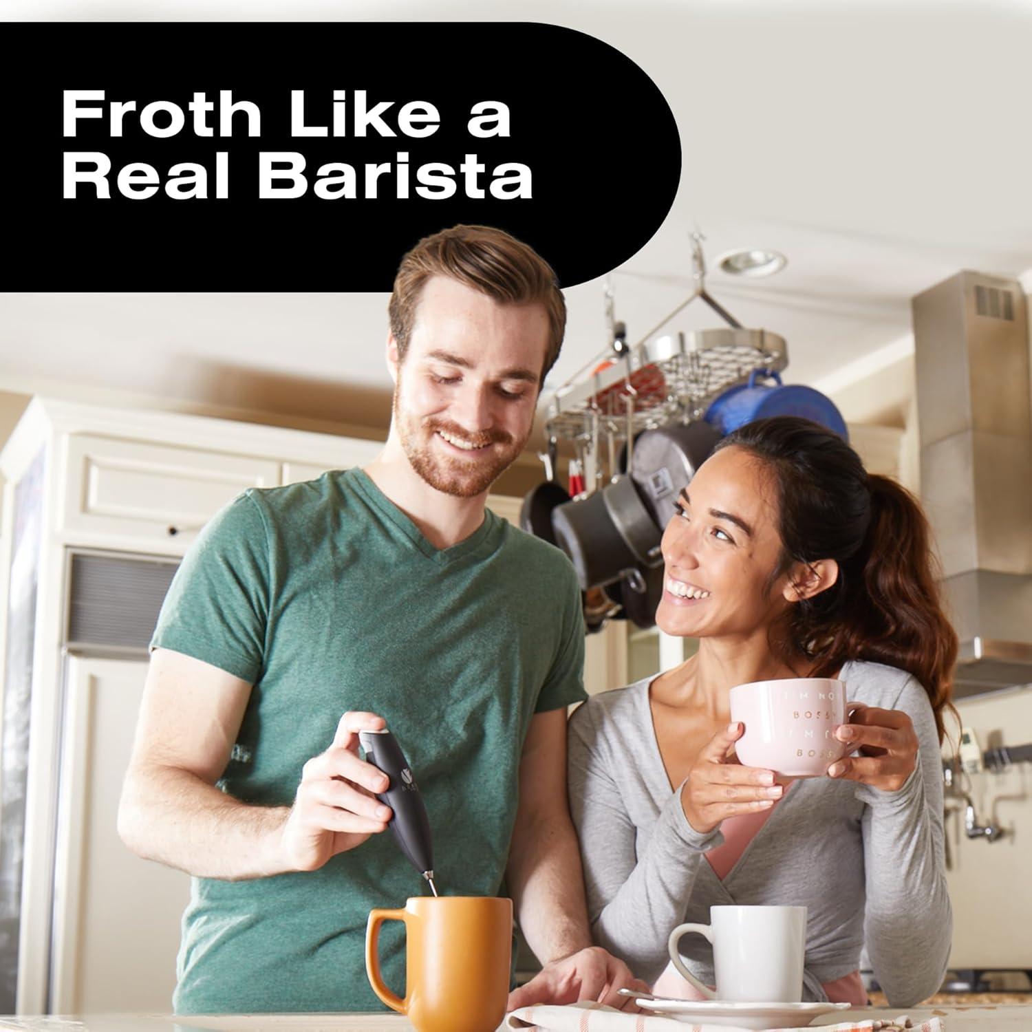 Espumador de Leche Bean Envy Eléctrico Rojo 0.24L