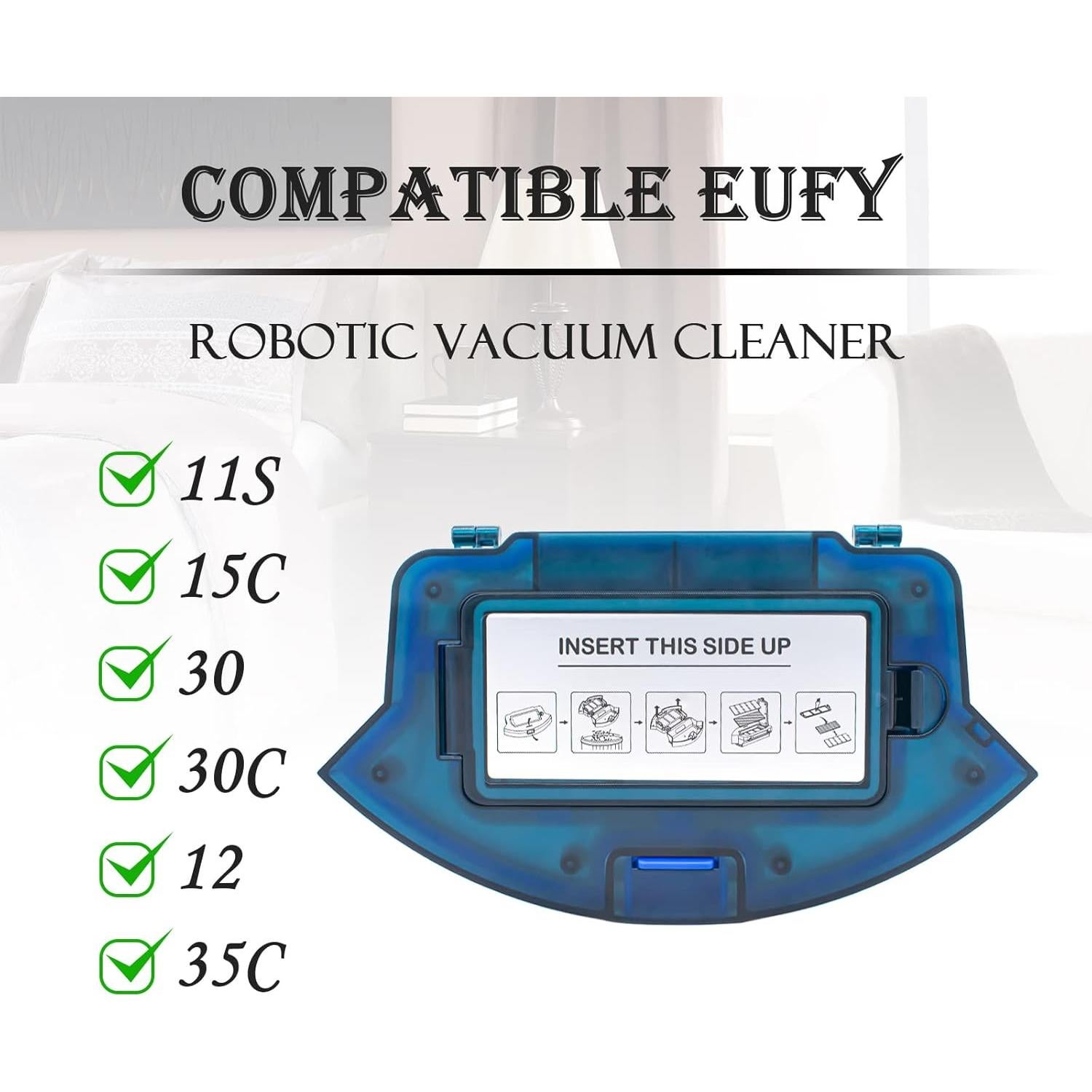 Caja de Recambio Eufy RoboVac 11S 30 15C 12 35C Accesorios