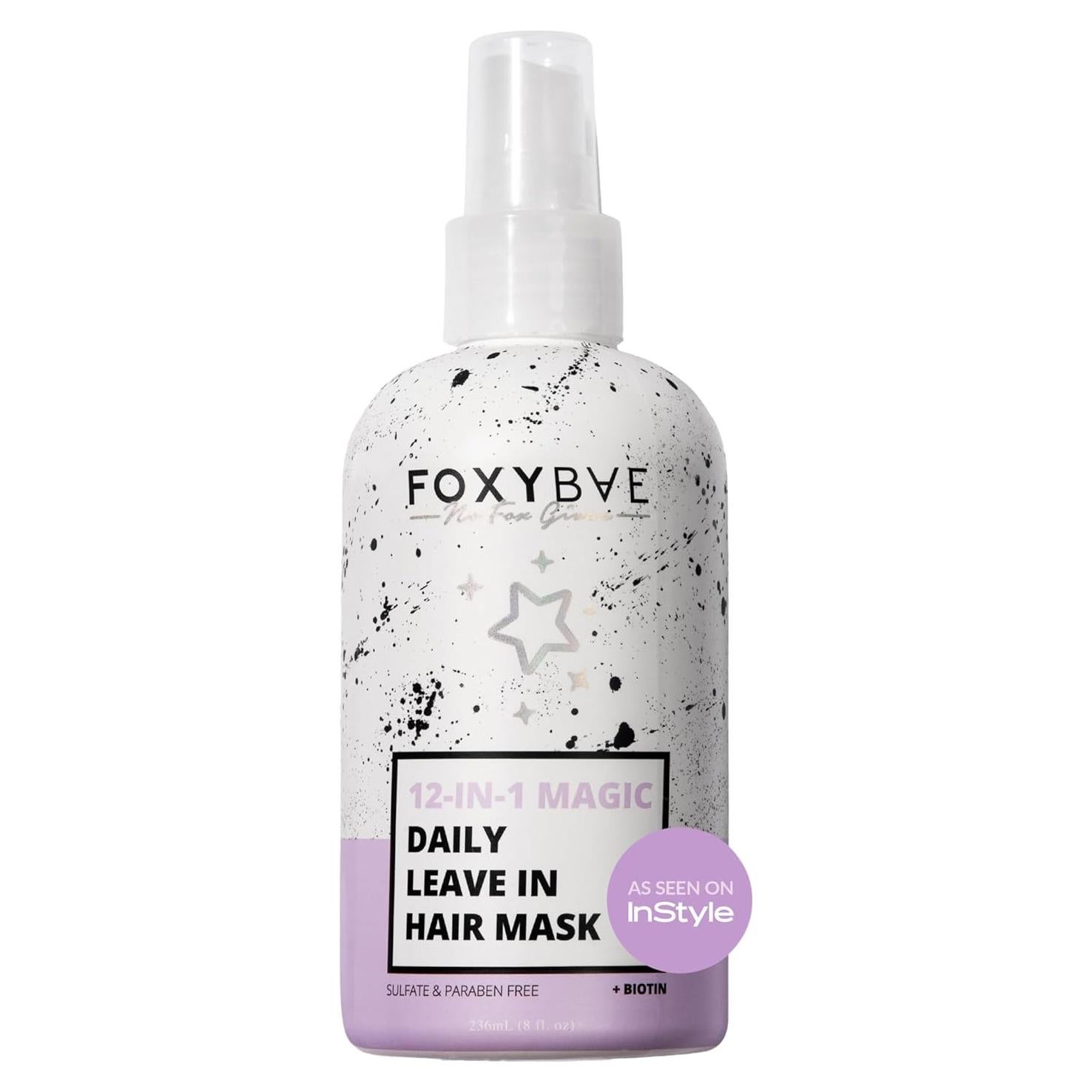 Mascarilla FoxyBae 12 en 1 para Cabello Seco y Dañado - 226.8 g
