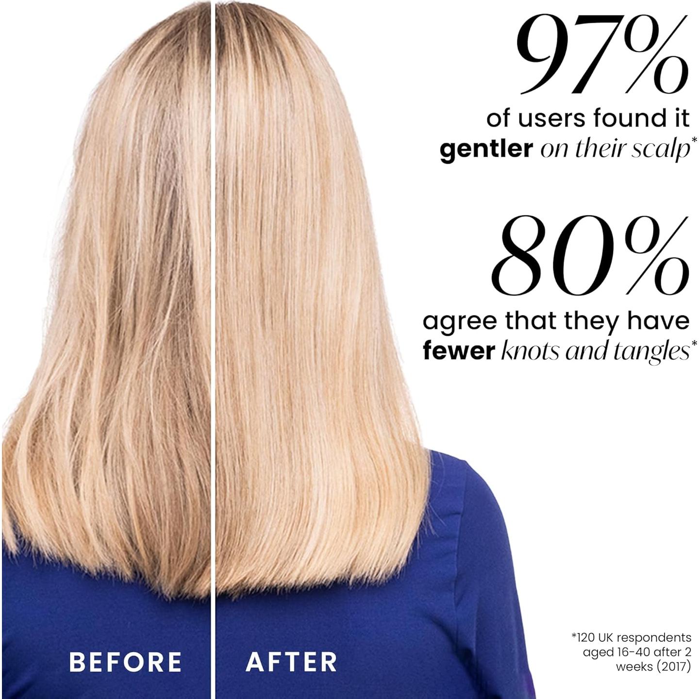 Cepillo Desenredador Tangle Teezer Húmedo Negro Regaliz