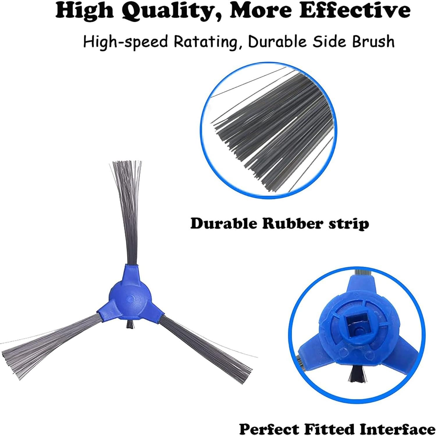 Cepillos laterales Eufy RoboVac 11S 12 15C 30 35C 6Pack