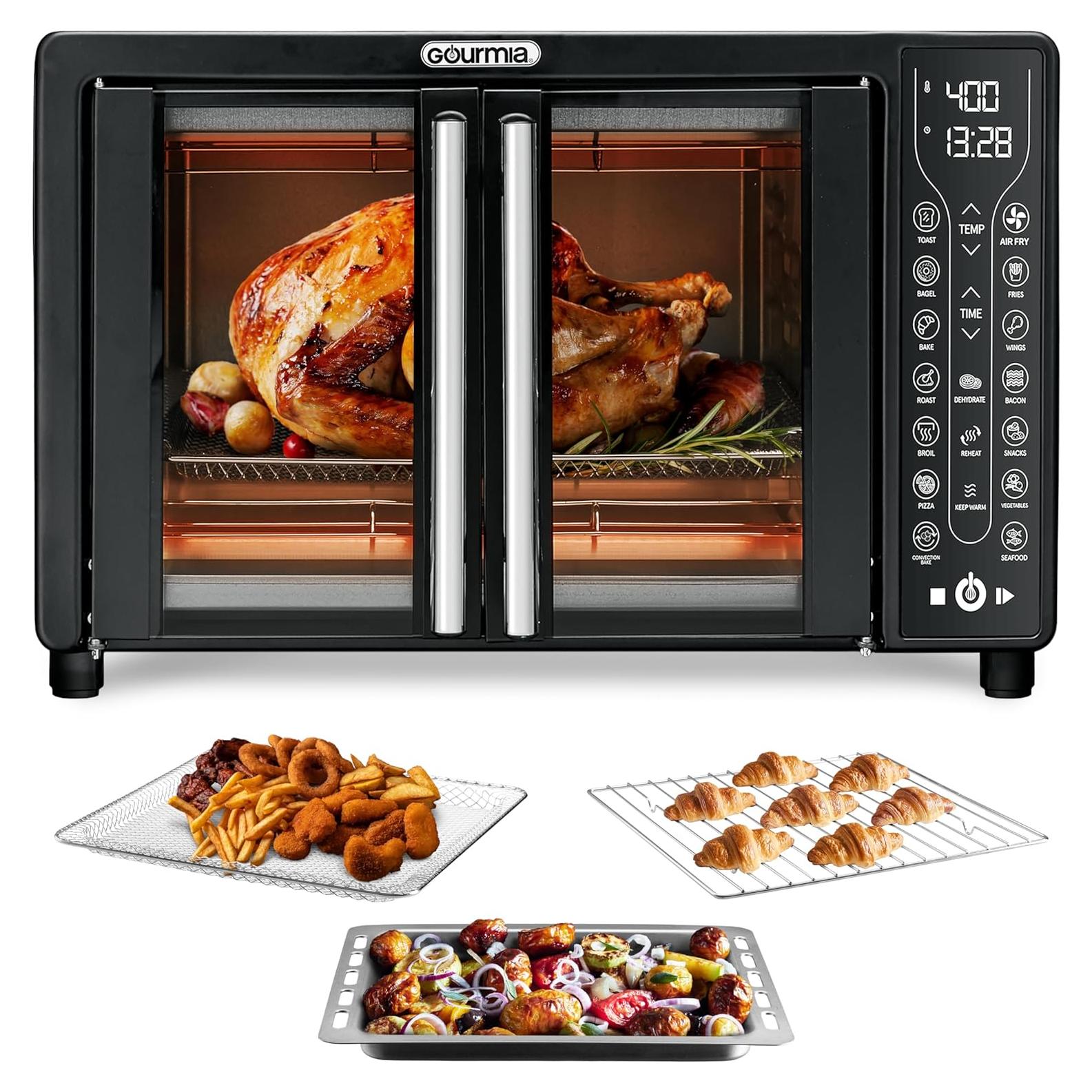 Horno Tostador Freidora Gourmia GTF7460 24L 1700W Digital
