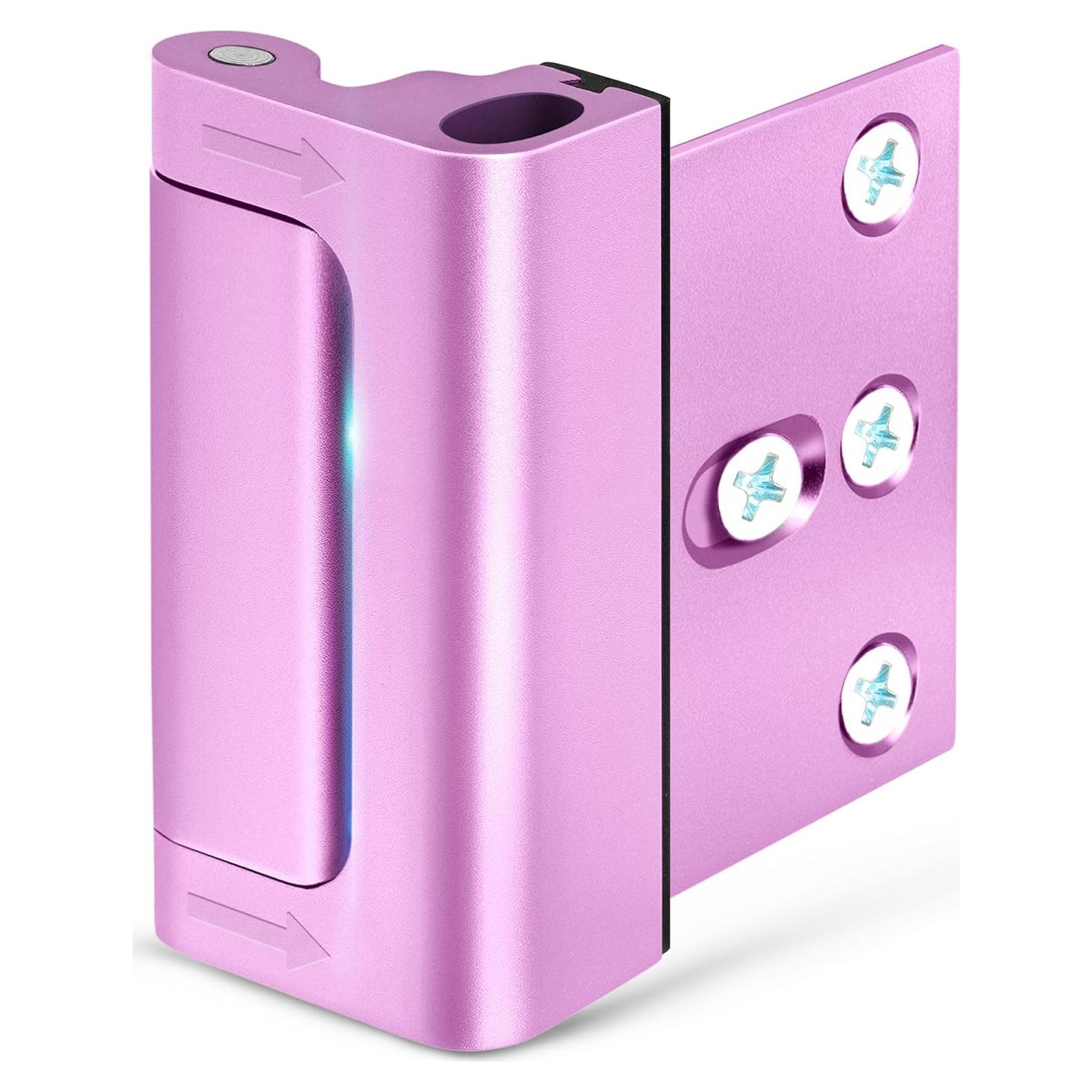 Cerradura de Refuerzo de Seguridad EVERPLUS Rosa 7.62 cm