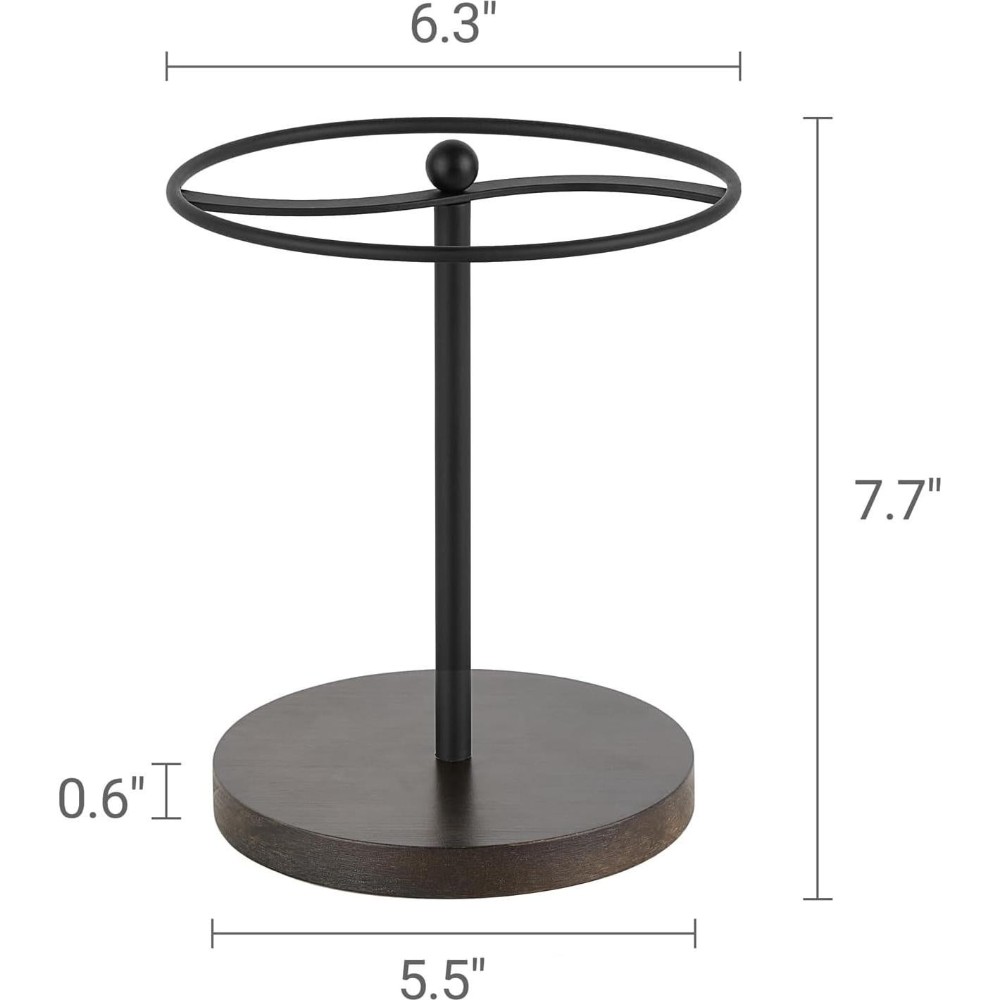 Organizador de Gafas Mkono Soporte para 12 Pares Negro