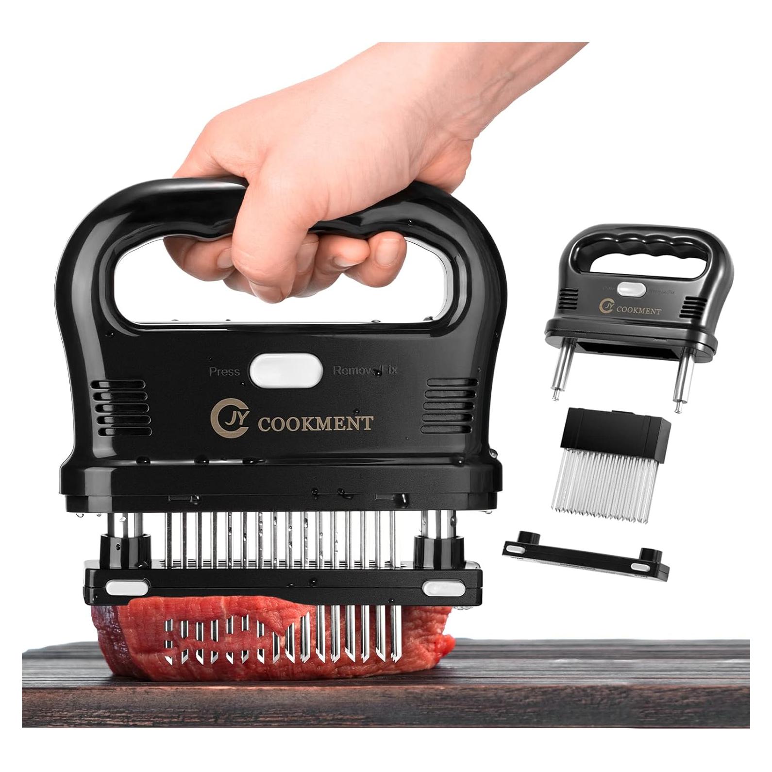 Ablandador de Carne JY COOKMENT 48 Cuchillas Acero Inoxidable