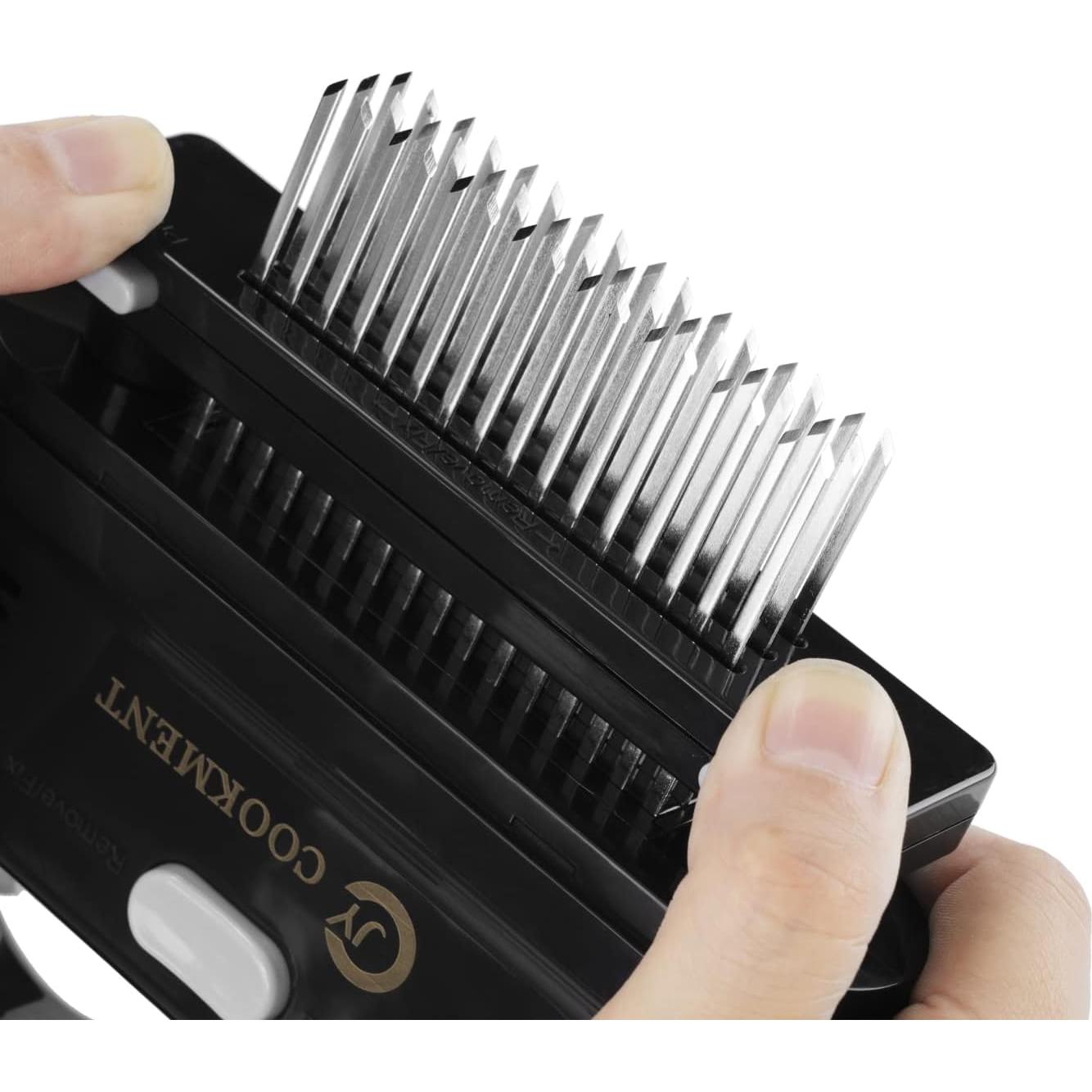 Ablandador de Carne JY COOKMENT 48 Cuchillas Acero Inoxidable