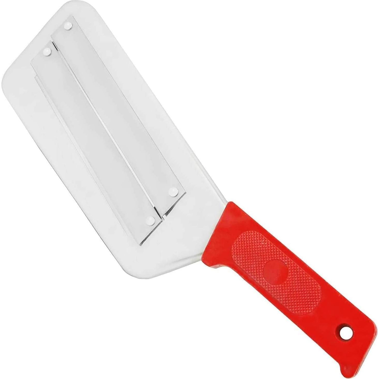 Cuchillo Cortador de Repollo YukaBa Acero Inoxidable Rojo-A
