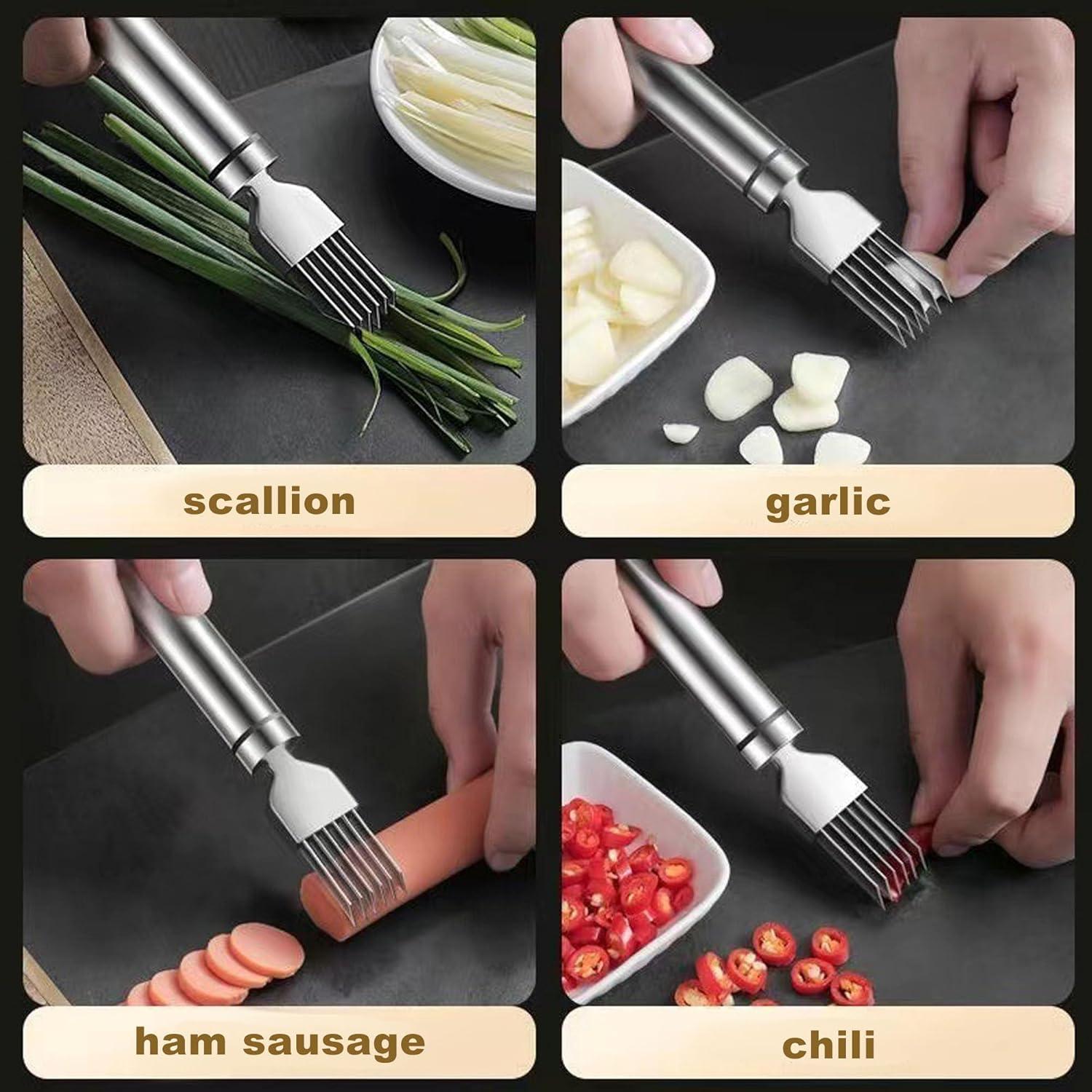 Cortador de Cebolla UGpine Acero Inoxidable 16.76 cm