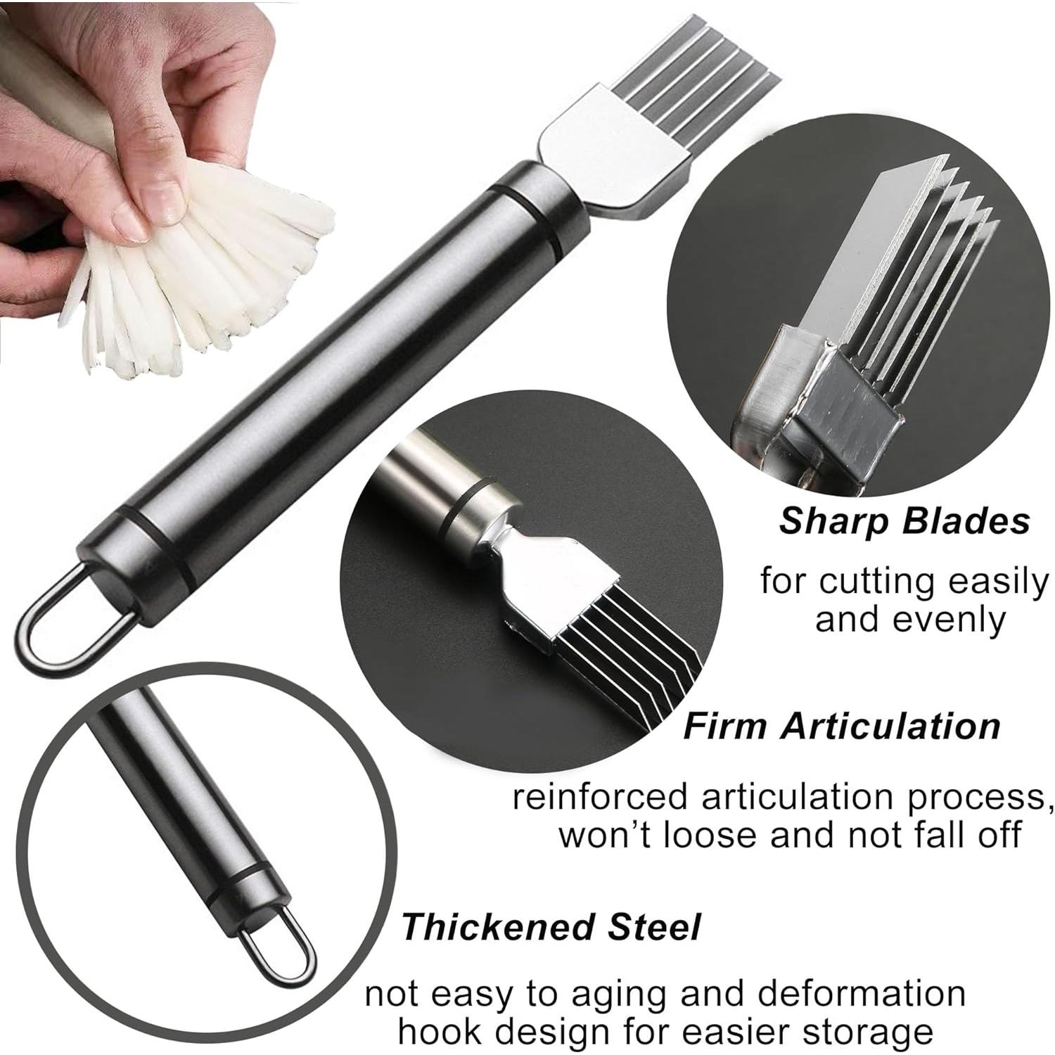 Cortador de Cebolla UGpine Acero Inoxidable 16.76 cm