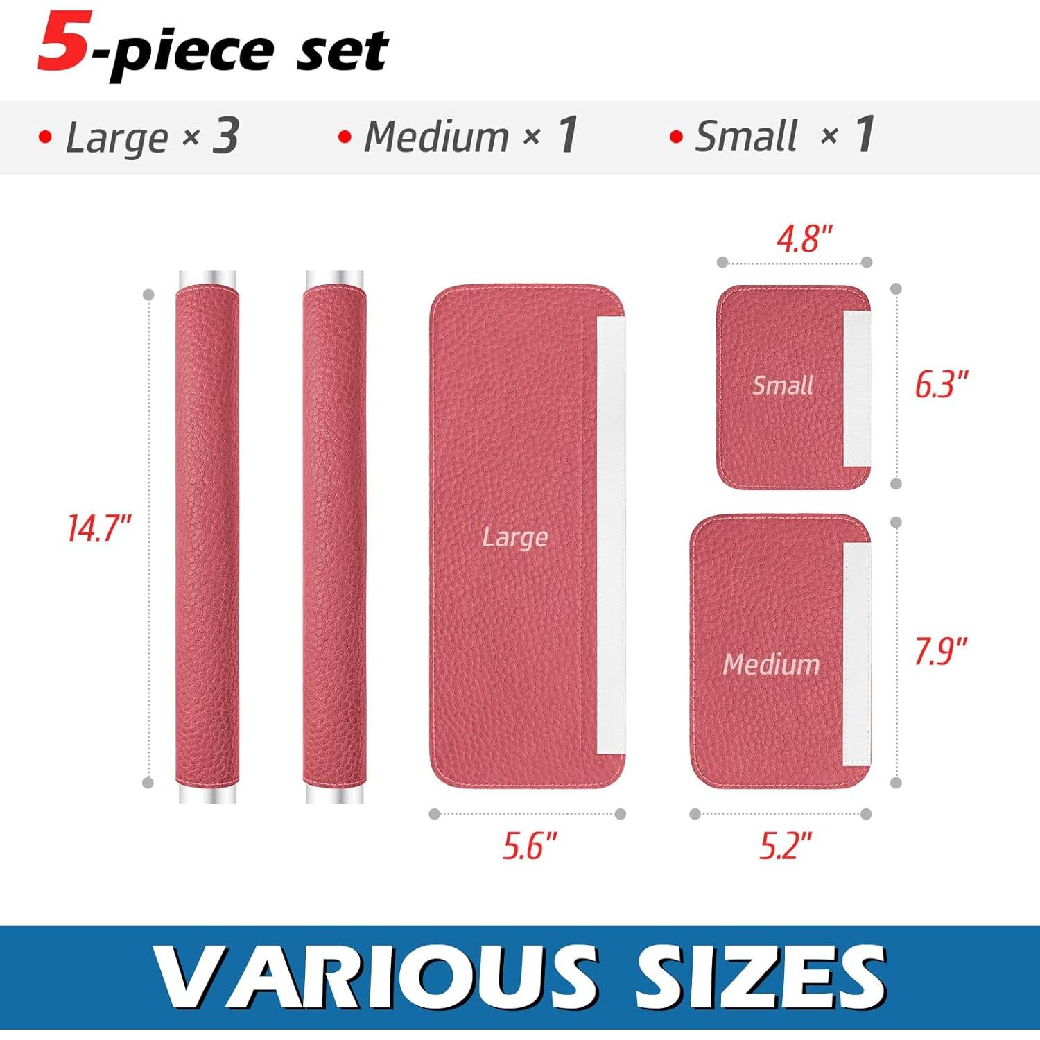 Cubiertas Ajustables para Manijas de Refrigerador Rikzor 5 PCS