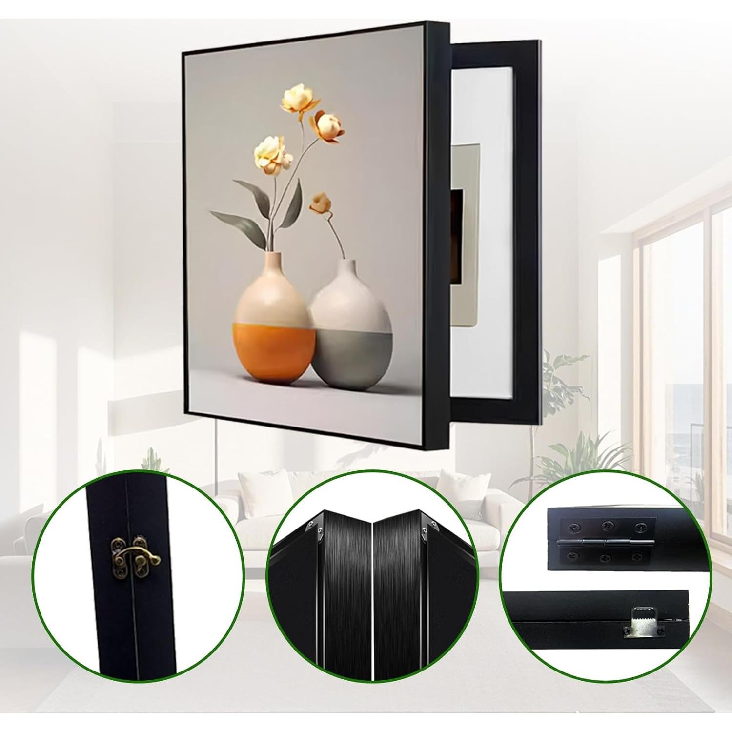 Cubierta Decorativa de Caja de Interruptores YIQIFLY 40x60 cm