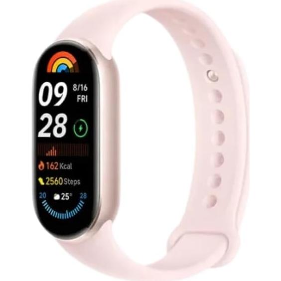 Smart Band 9 Global Version (2024) 1.62" Amoled Display | 233 mAh Battery | up to 21 Days of Battery Life | Over 150 Workout Modes | BT 5.4 | 50M Water Resistant - Mystic Rose