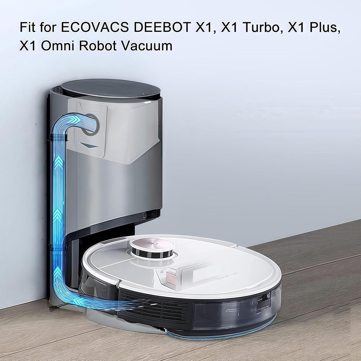 Bolsas de vacío Sgizoku para ECOVACS DEEBOT X1 12 Pack