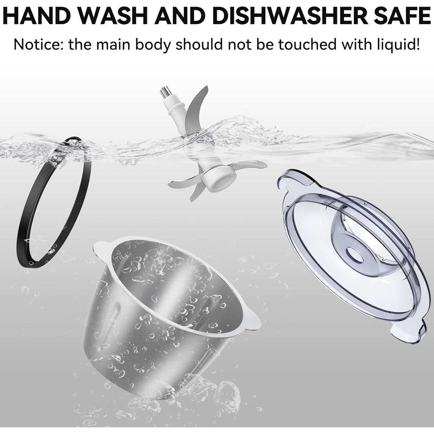 Picadora de Alimentos LINKChef FC5440 1.2L 250W Acero Inoxidable