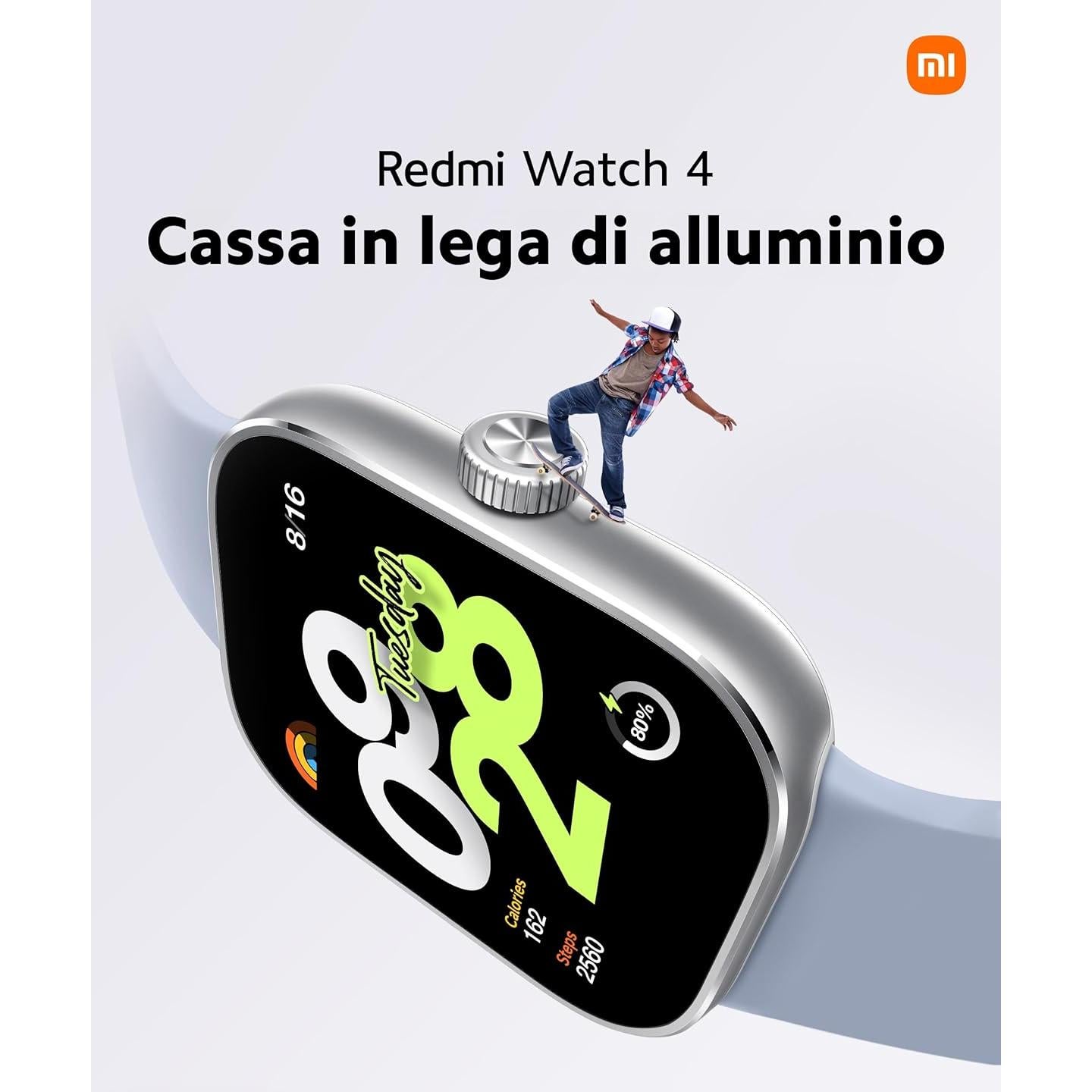 Reloj Inteligente Xiaomi Redmi Watch 4 AMOLED 1.97" 20 Días