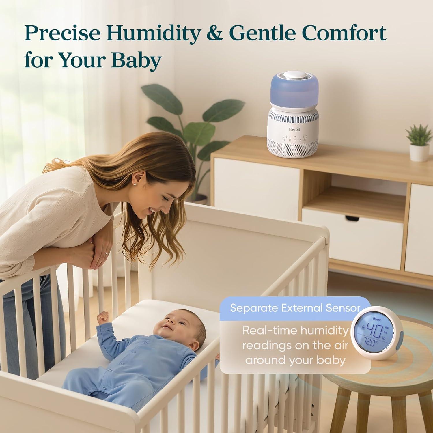 Humidificador Evaporativo LEVOIT Sprout 3.8L para Bebé