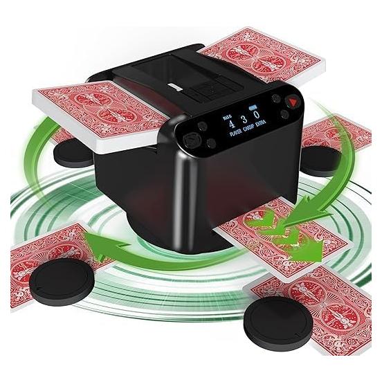 Máquina Barajadora Automática Eolzzi para 12 Jugadores