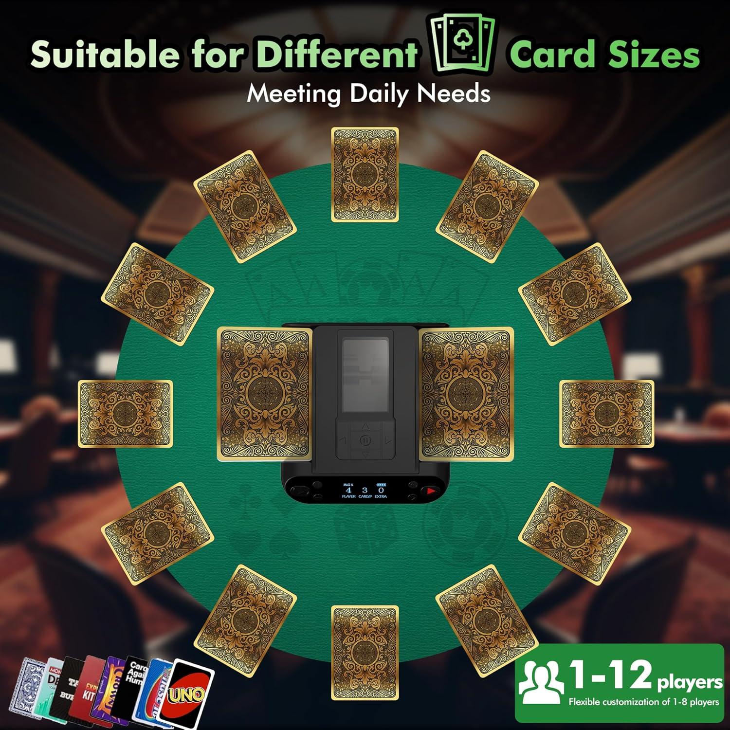 Máquina Barajadora Automática Eolzzi para 12 Jugadores