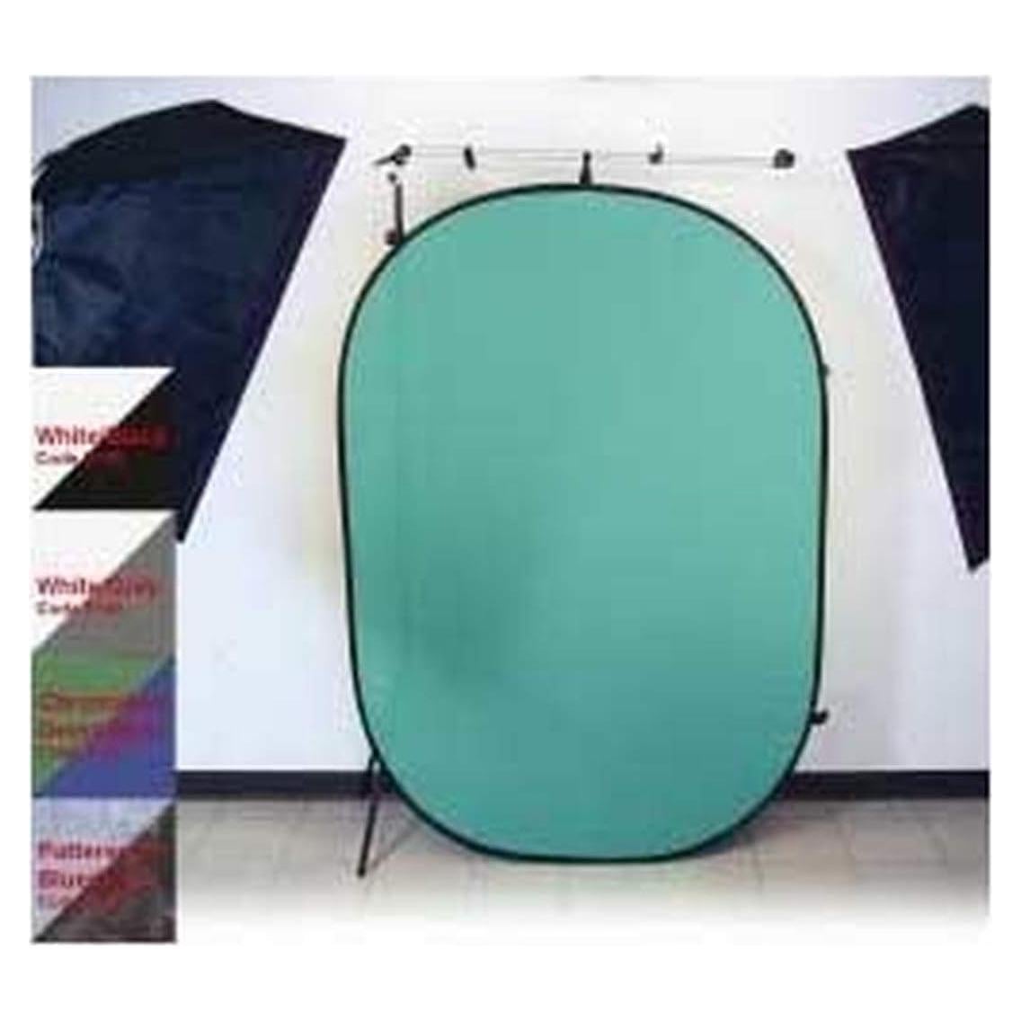 Fondo Plegable ProMaster 2153 Verde/Azul 183x213 cm Doble Cara