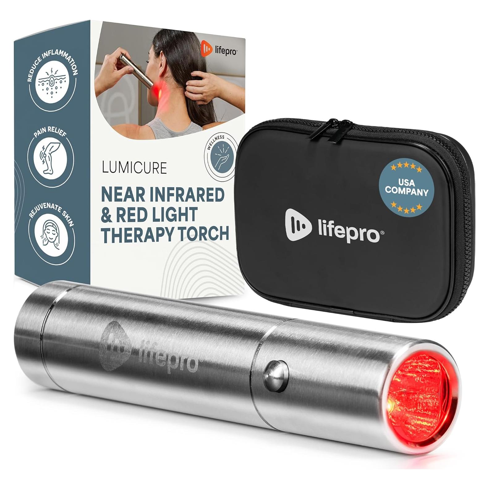 Terapia de Luz Infrarroja LifePro LP-LMCR-SLV Alivio Dolor