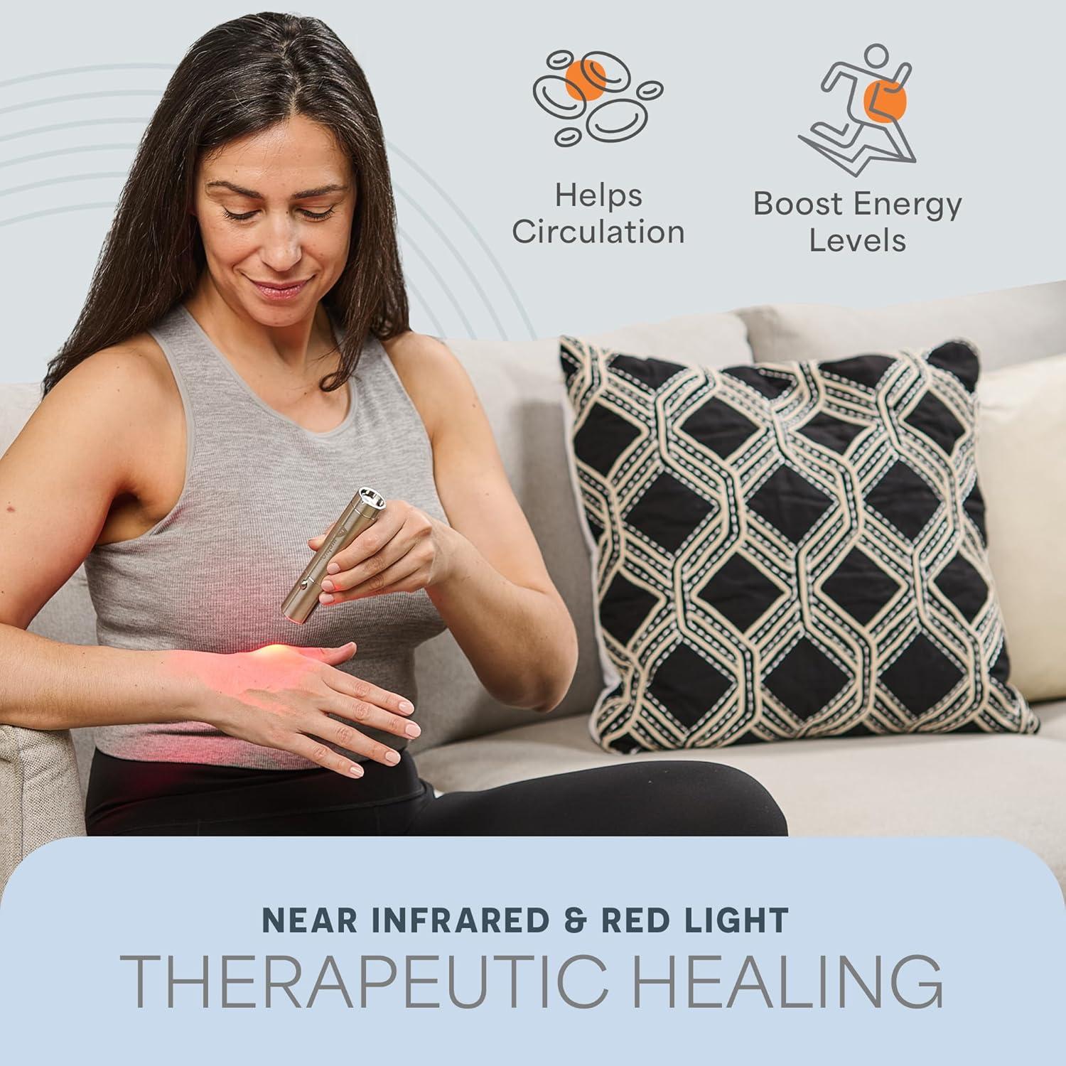 Terapia de Luz Infrarroja LifePro LP-LMCR-SLV Alivio Dolor