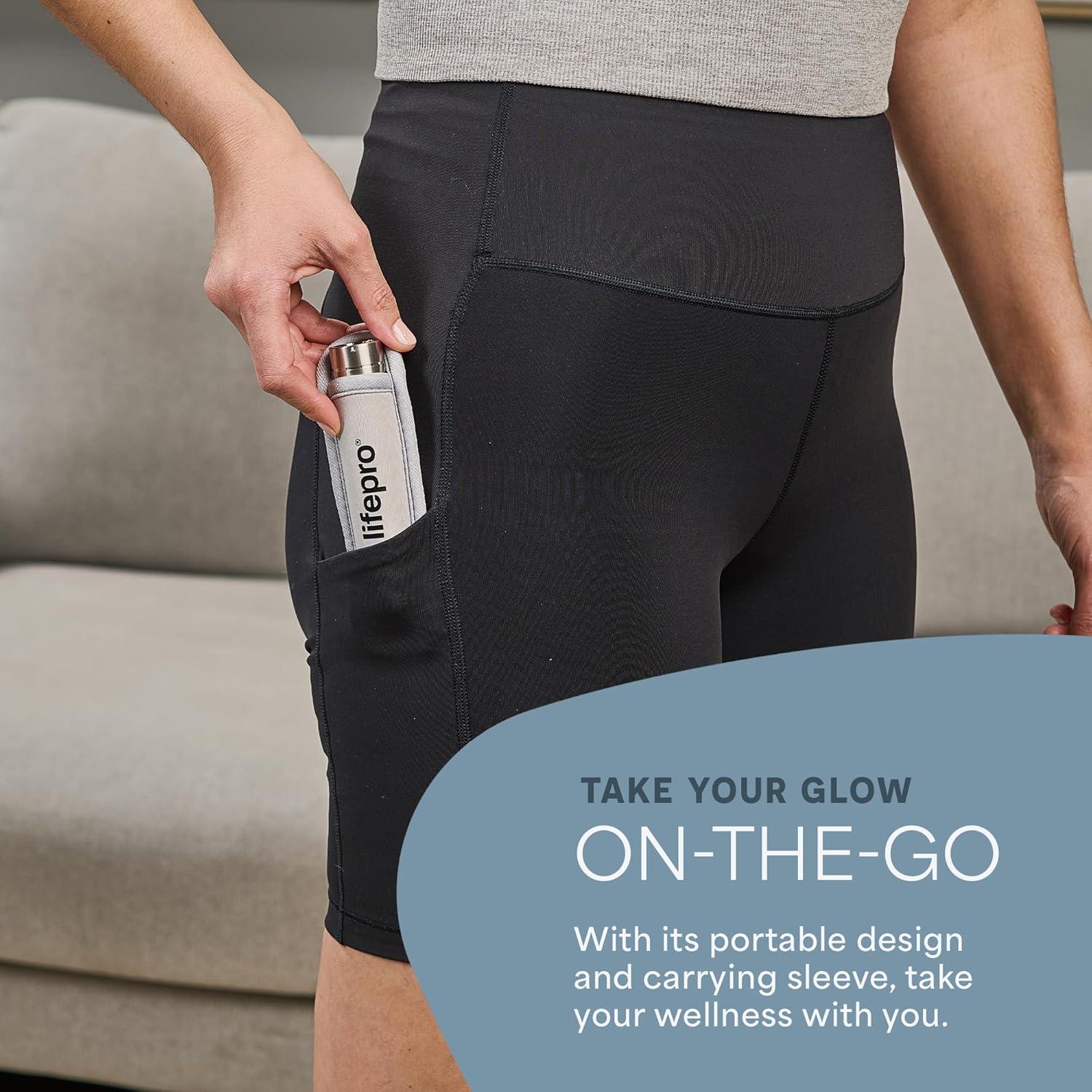 Terapia de Luz Infrarroja LifePro LP-LMCR-SLV Alivio Dolor