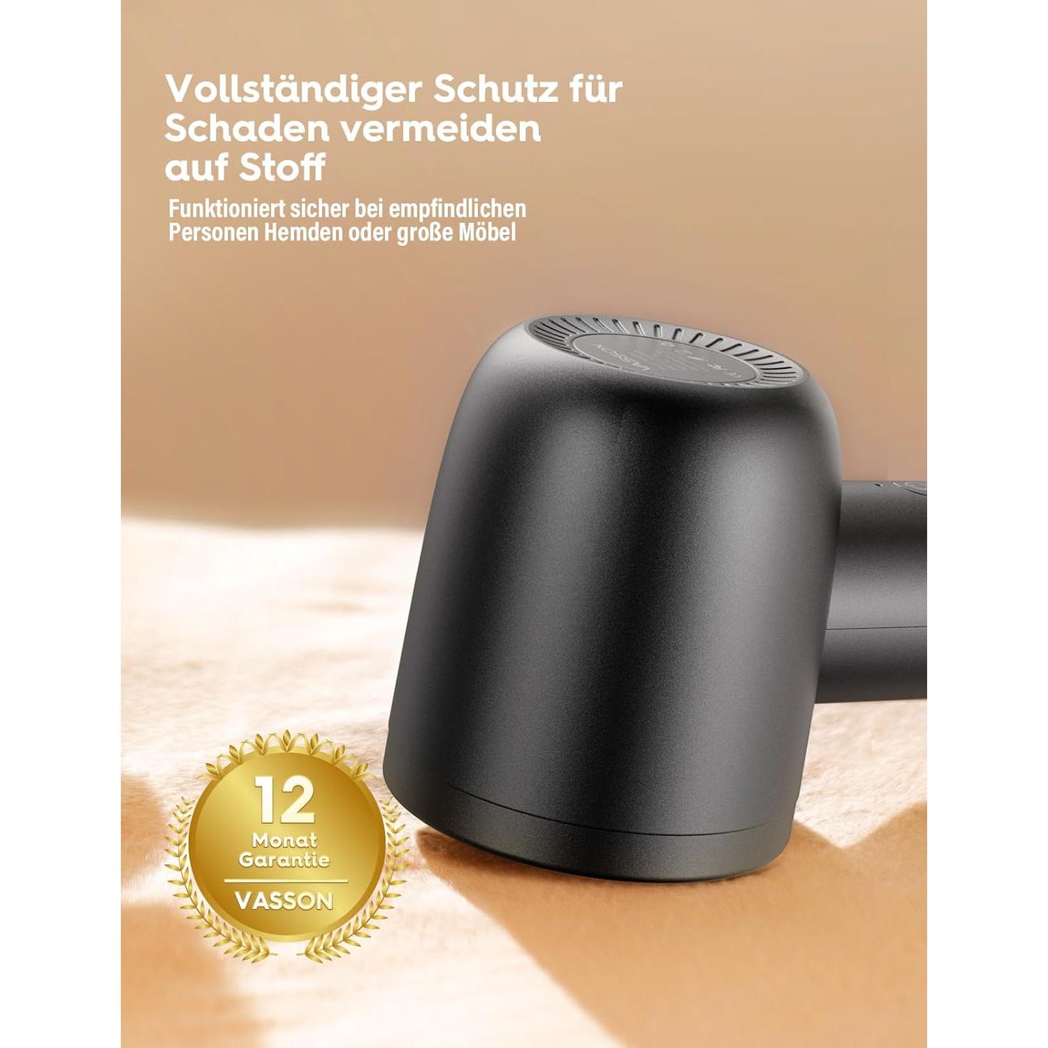 Quitapelusas eléctrico VASSON recargable para ropa y muebles