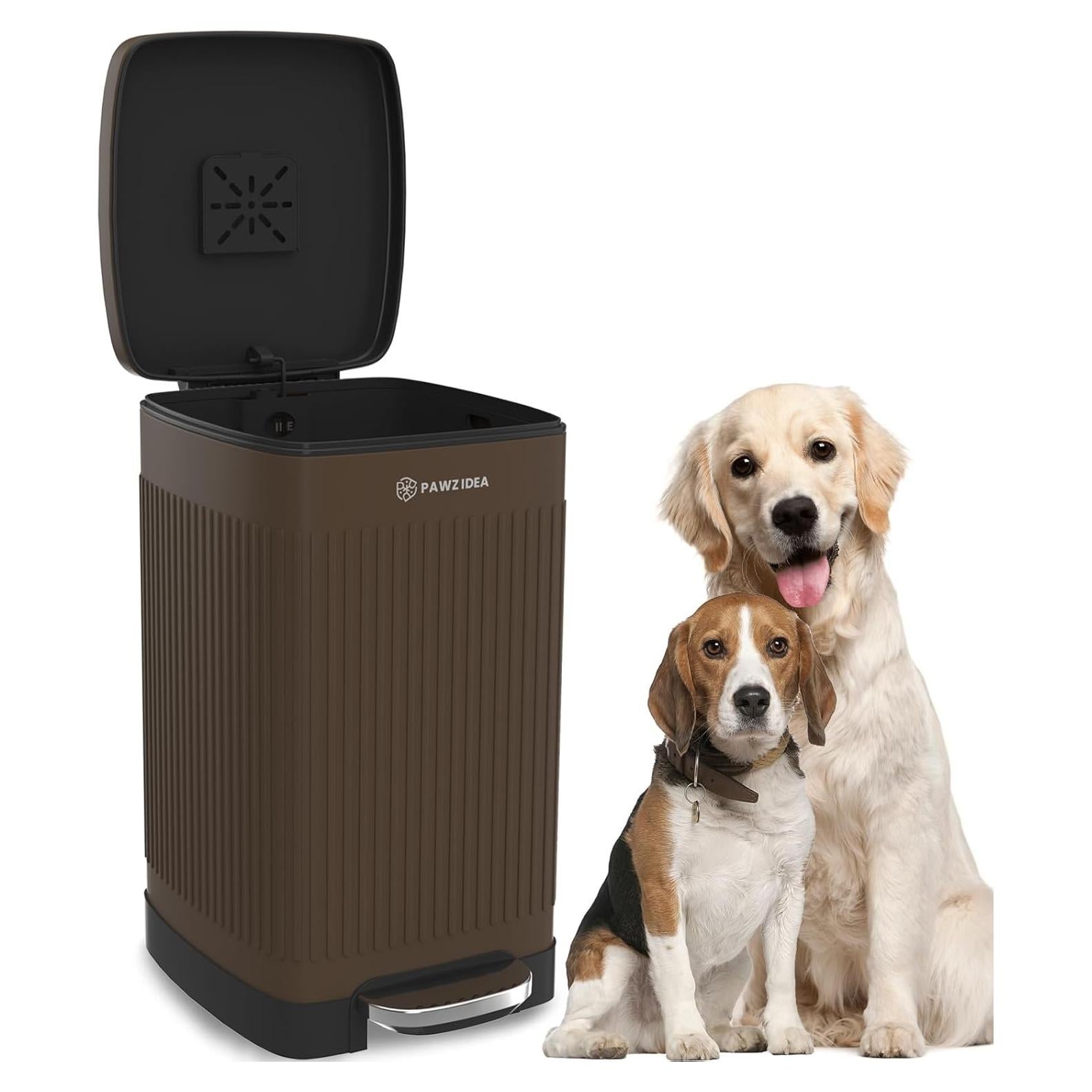 Cubo de Basura PAWZIDEA 20 L para Excremento de Perro