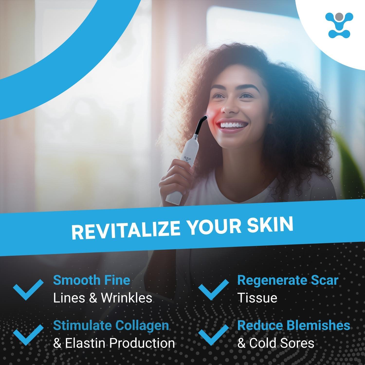 Dispositivo Terapia Luz Roja Infrarroja CureBio 2 en 1