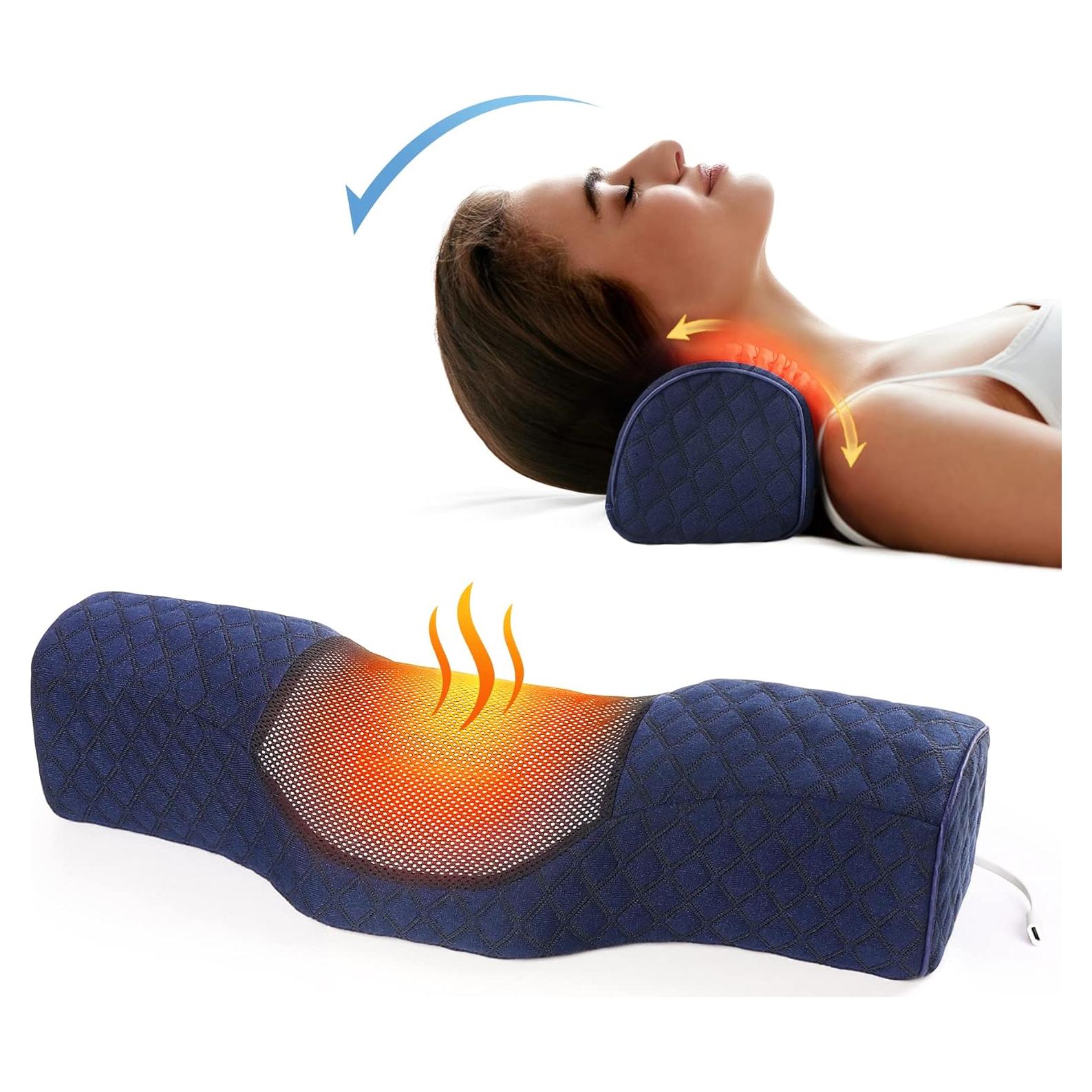 Almohada cervical calefaccionada Cozyhealth - Espuma viscoelástica