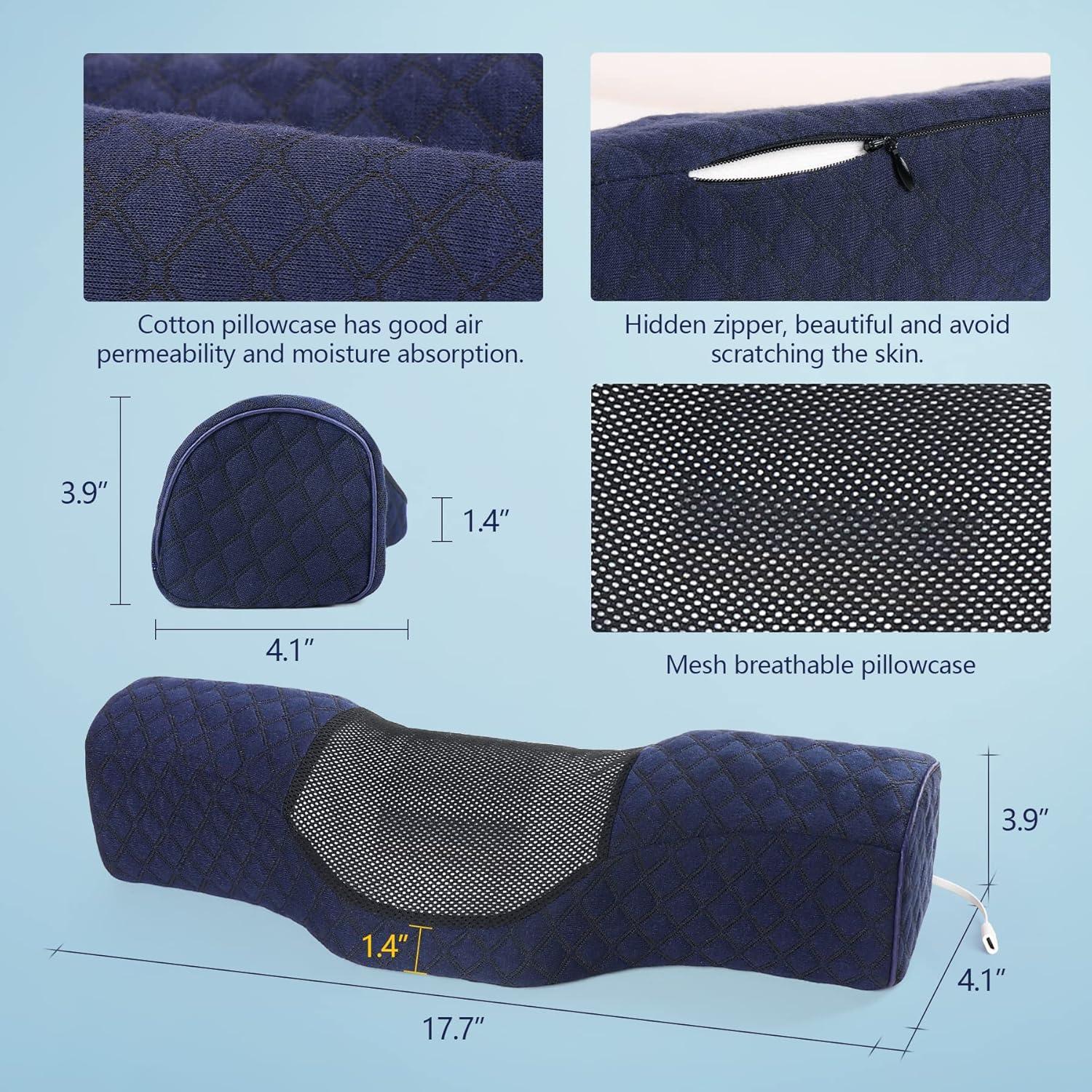 Almohada cervical calefaccionada Cozyhealth - Espuma viscoelástica