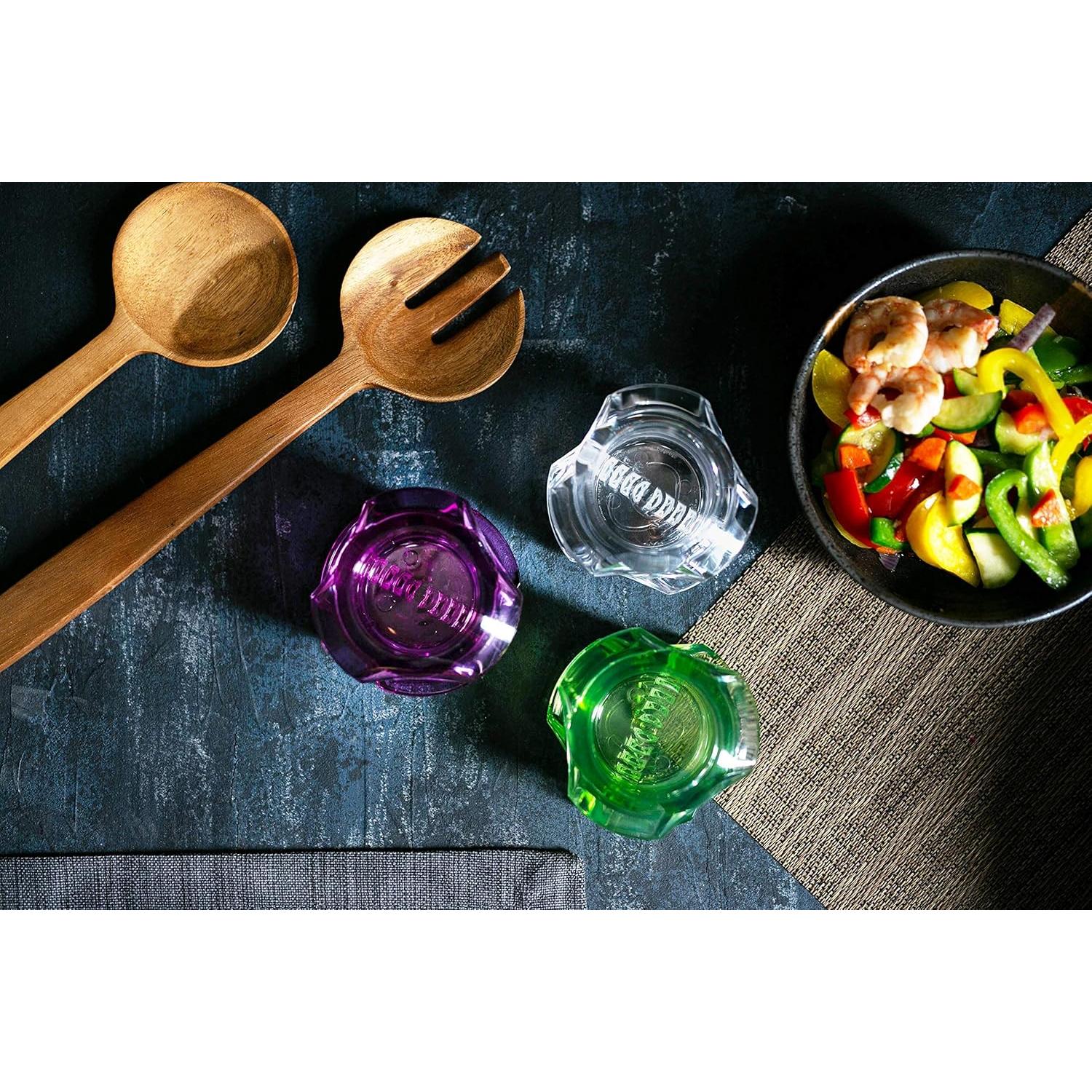 Picador de Ajo Nextrend GT4 - Multifuncional, Libre de BPA, Morado