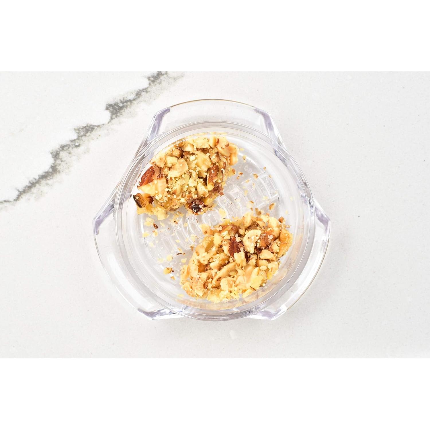 Picador de Ajo Nextrend GT4 - Multifuncional, Libre de BPA, Morado