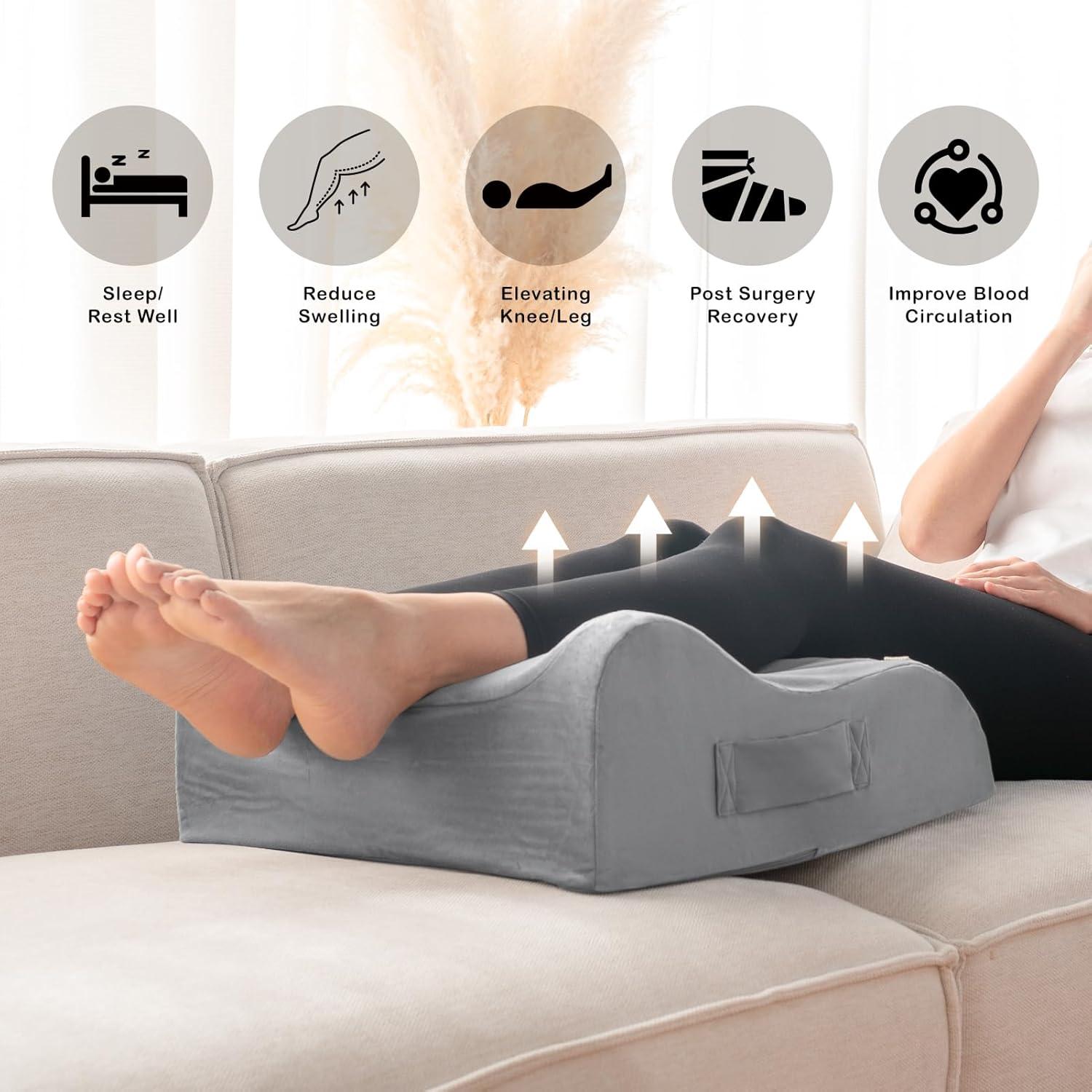 Almohada de Elevación para Piernas LightEase Espuma Viscoelástica