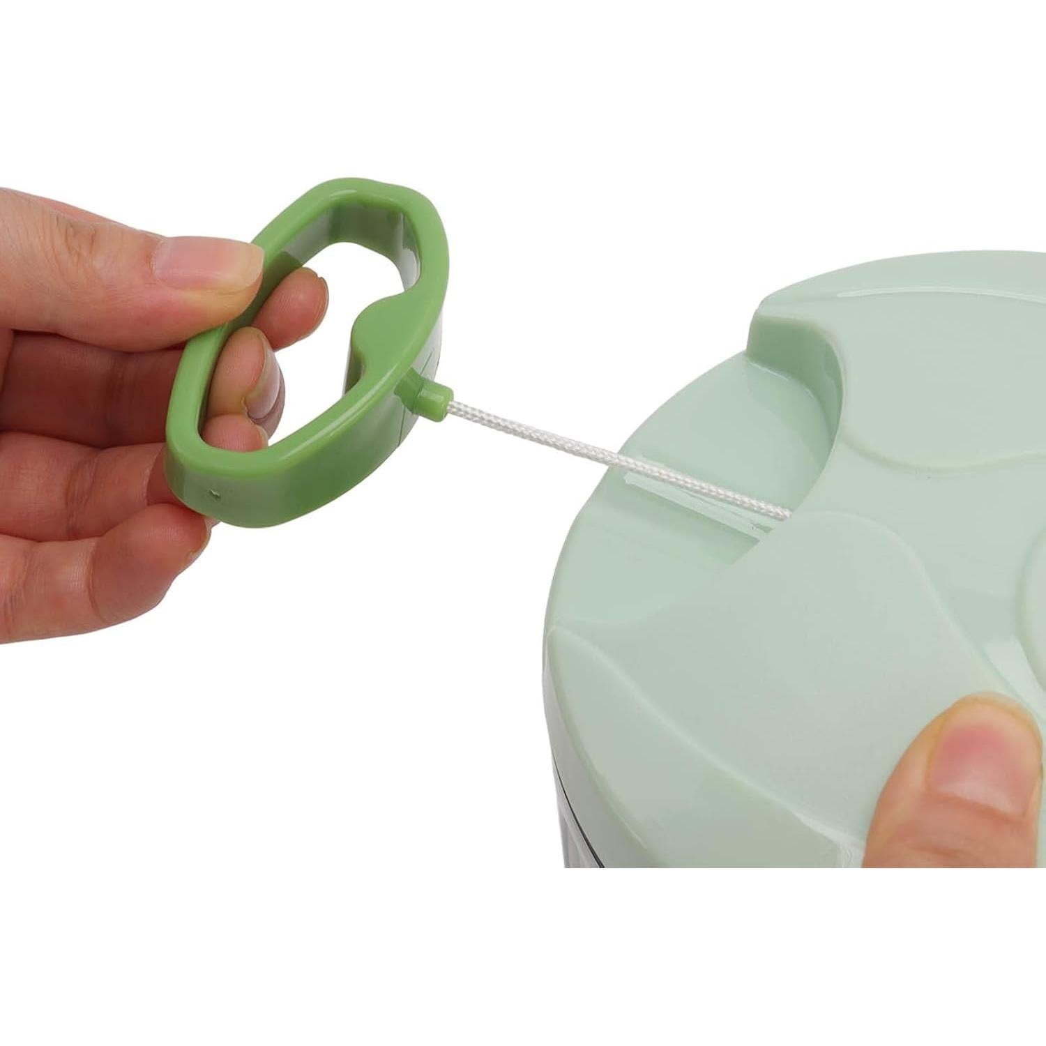 Picador de Alimentos Manual Miskall Verde 360g Multifuncional