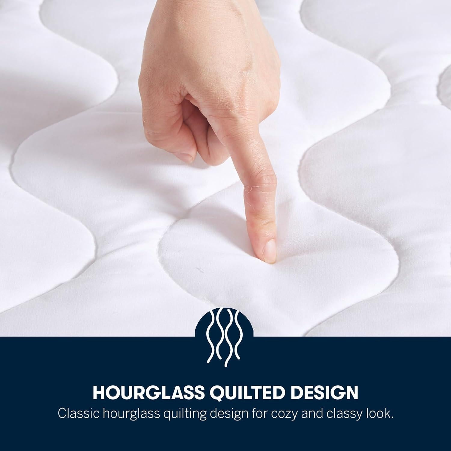 Almohadilla Térmica Serta Twin XL - 10 Niveles Calor, Lavable