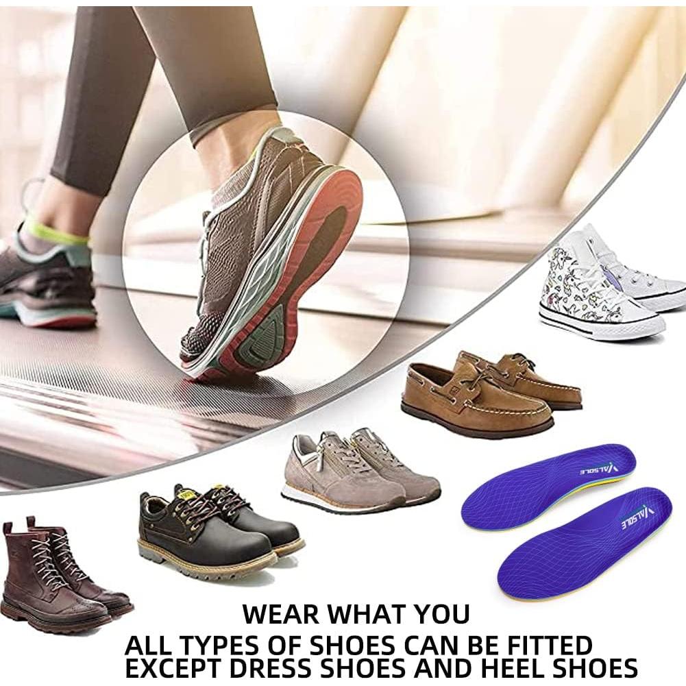 Plantillas Ortopédicas VALSOLE para Fascitis Plantar - Soporte Alto