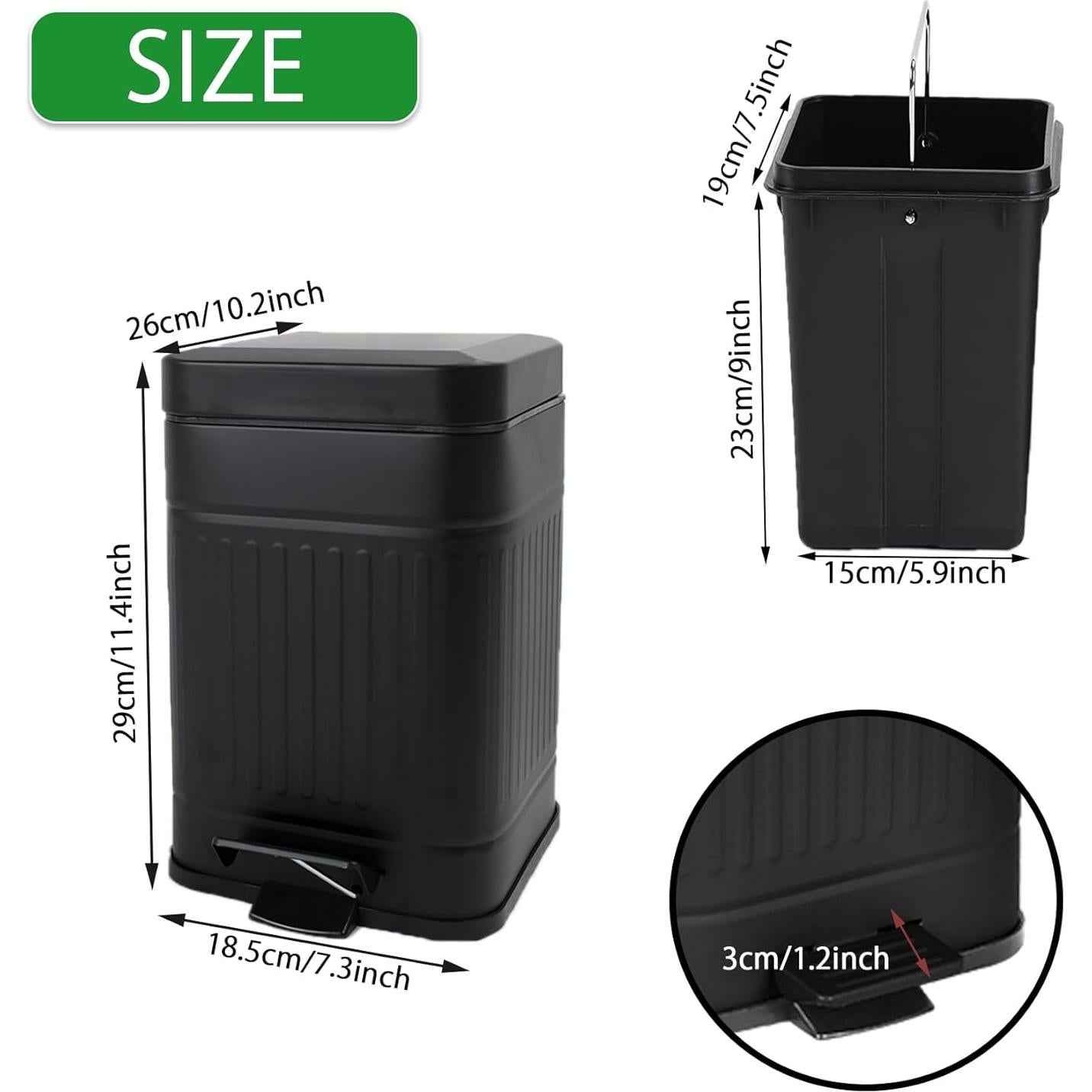 Contenedor de Basura para Excremento de Perro Mounting UP 3.8L