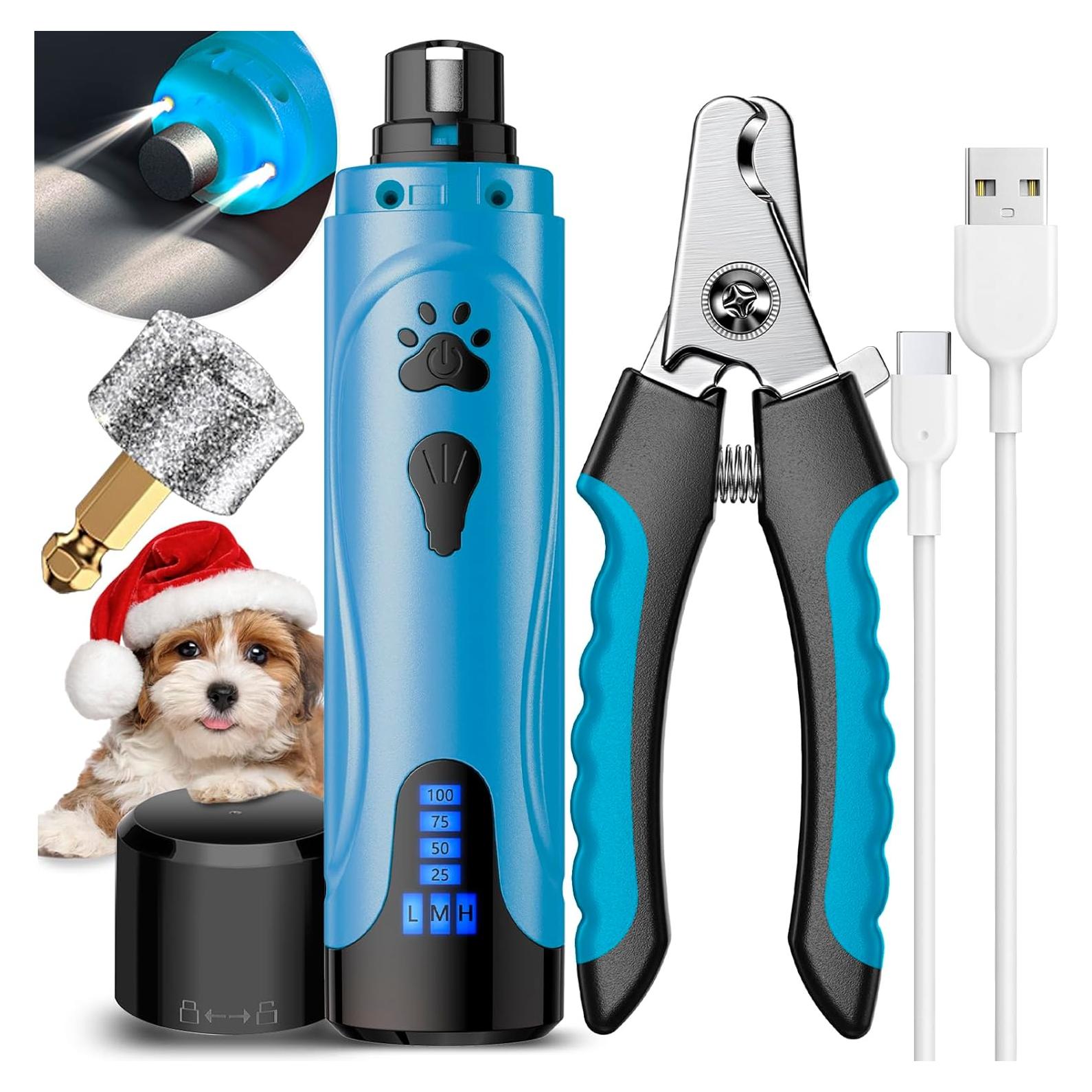 Amoladora de Uñas para Perros YABIFE NLQ-P007 Recargable 3 Velocidades